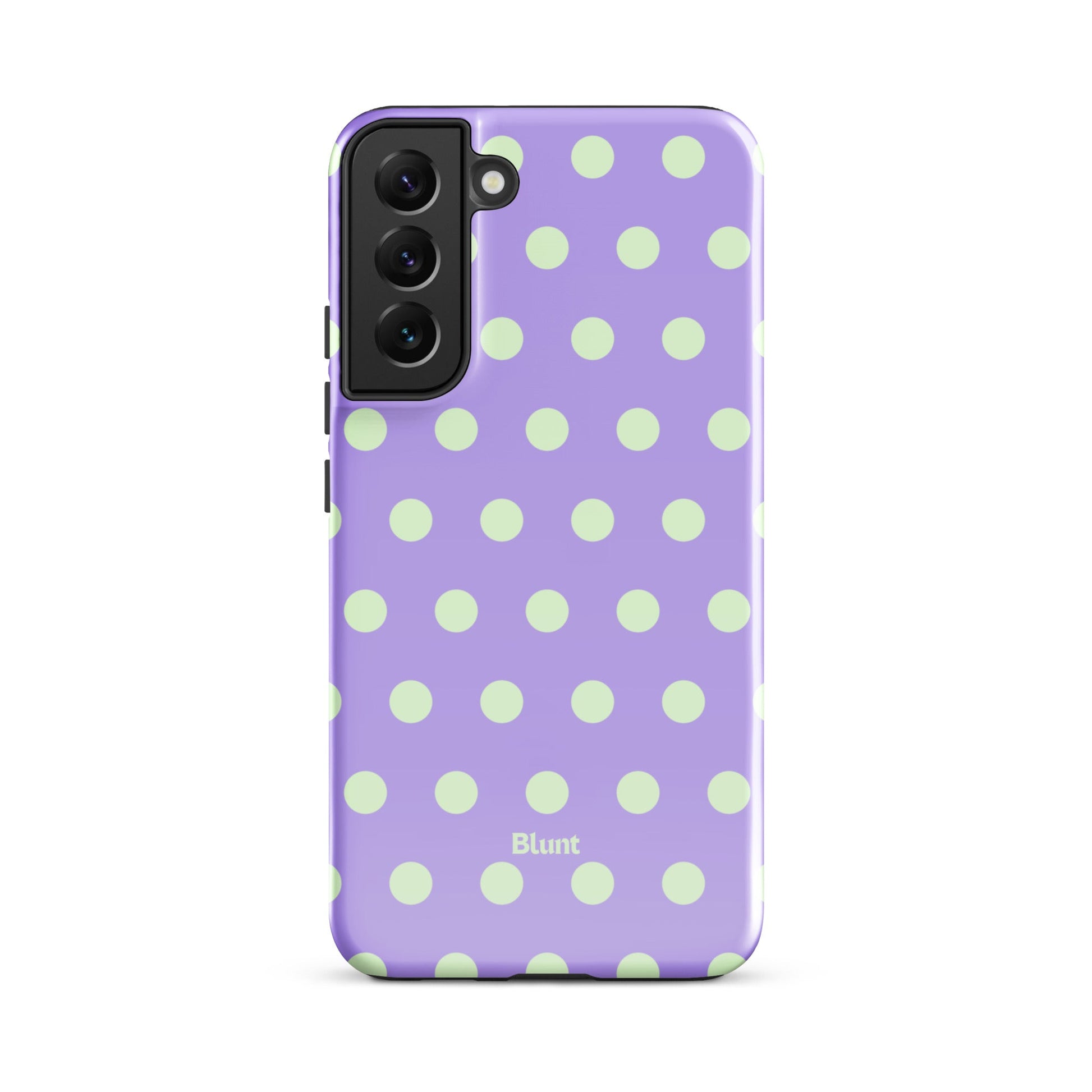 Lavender Mint Polka Samsung Case - Blunt Cases