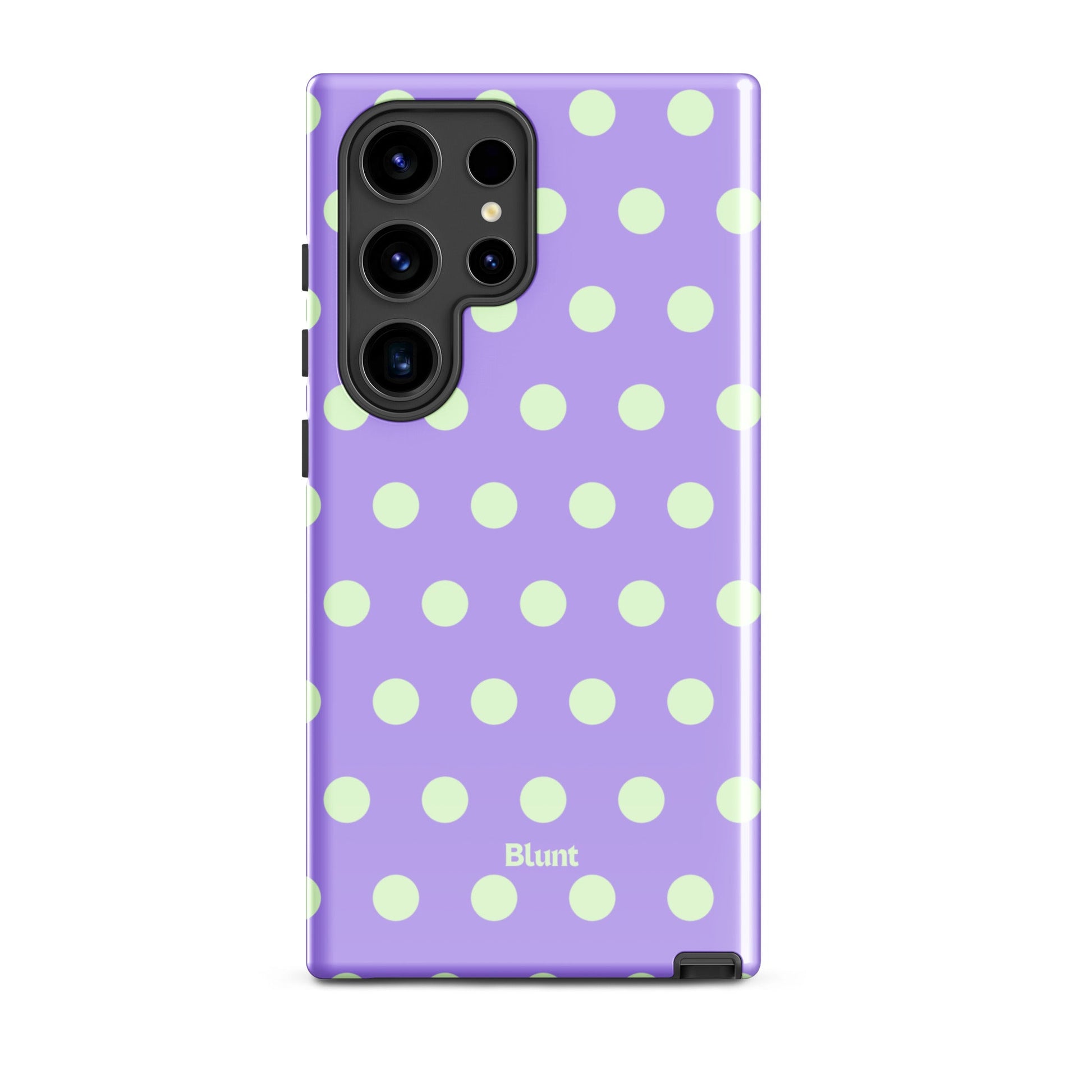 Lavender Mint Polka Samsung Case - Blunt Cases