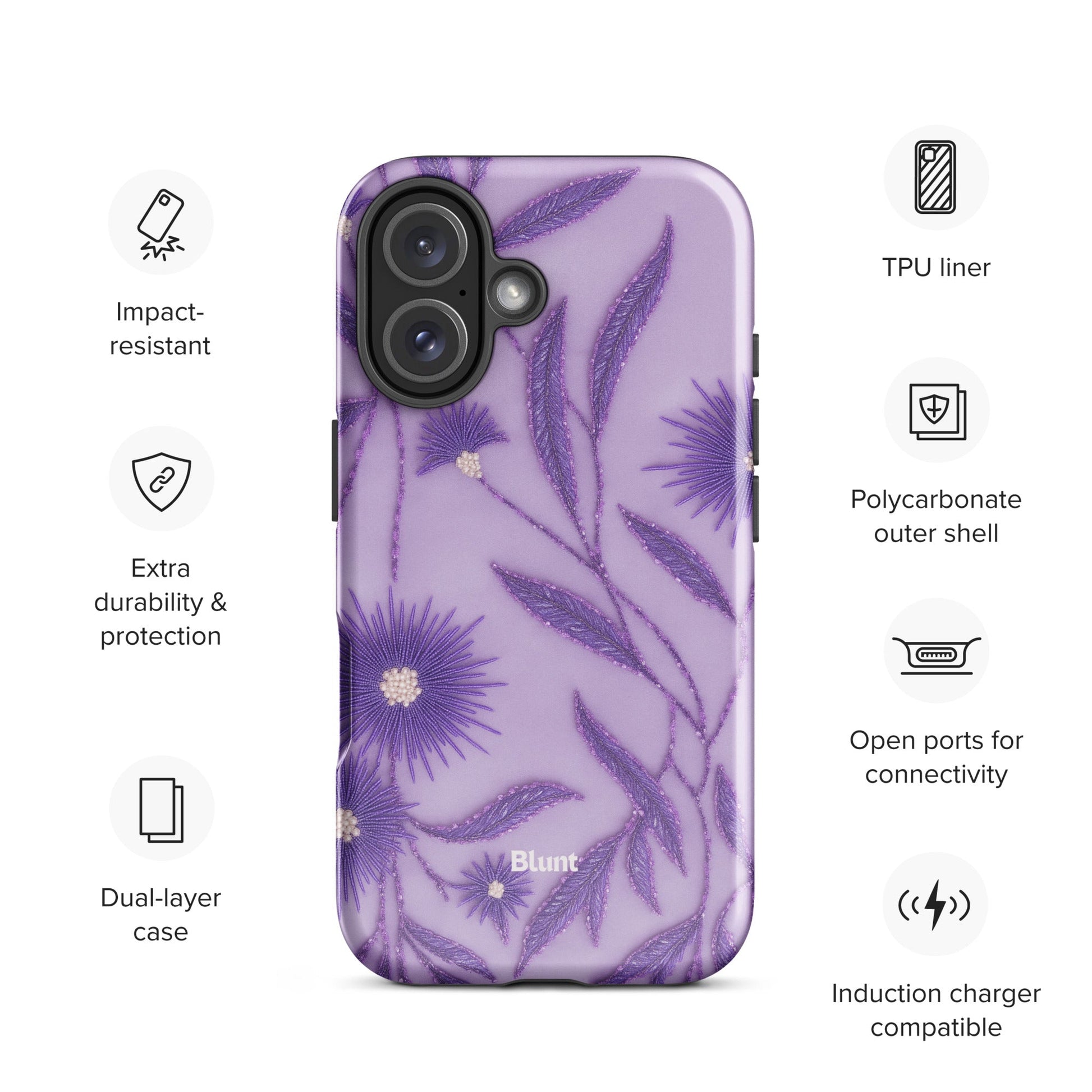 Lavendula iPhone Case - Blunt Cases