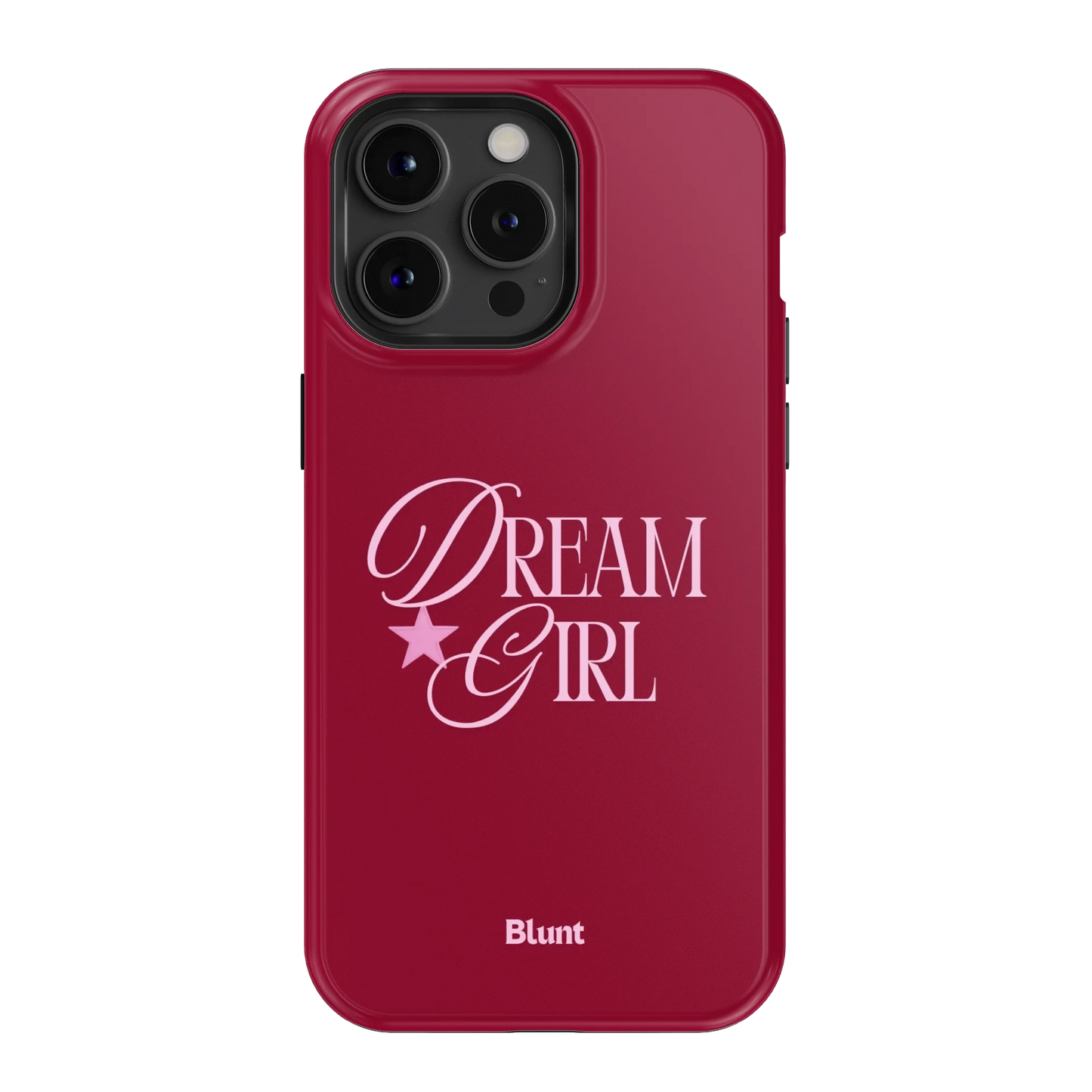 Dream Girl Maroon iPhone Case