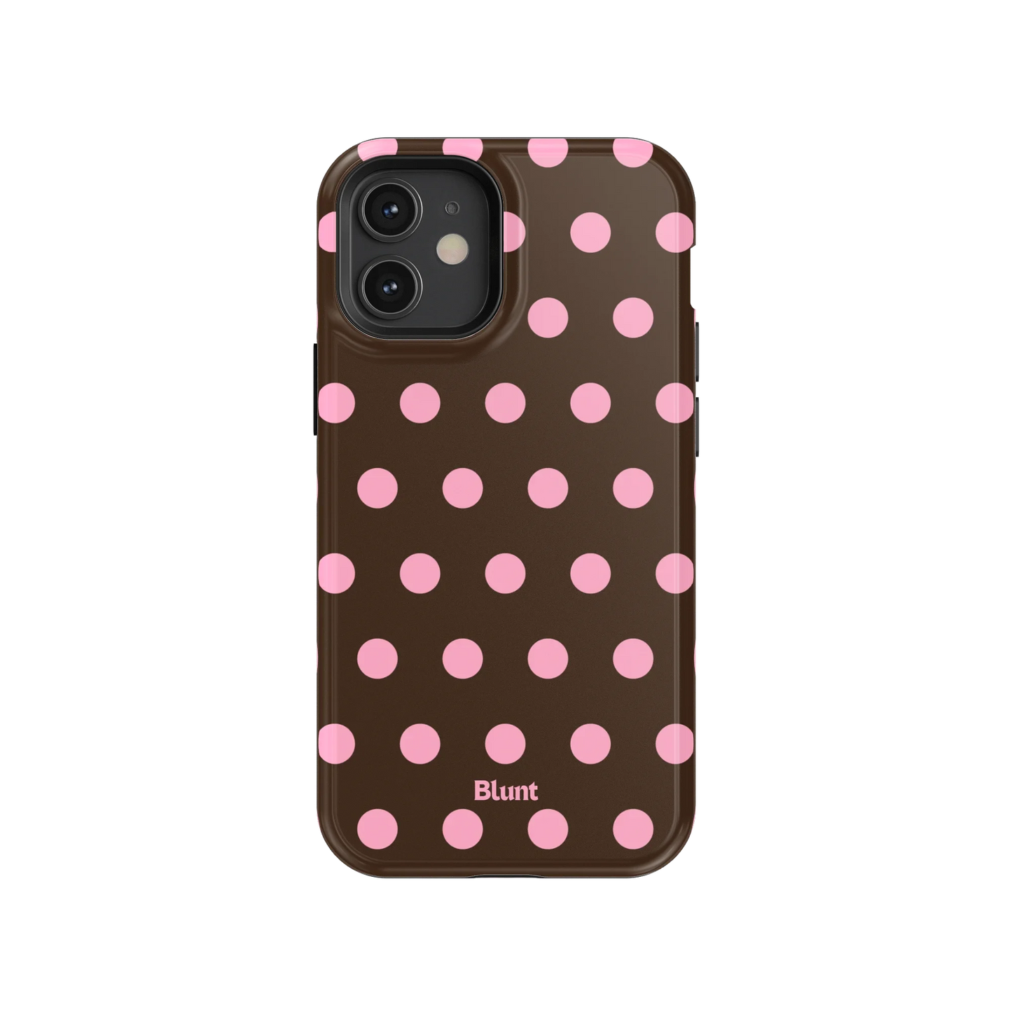 Chocolate Polka iPhone Case
