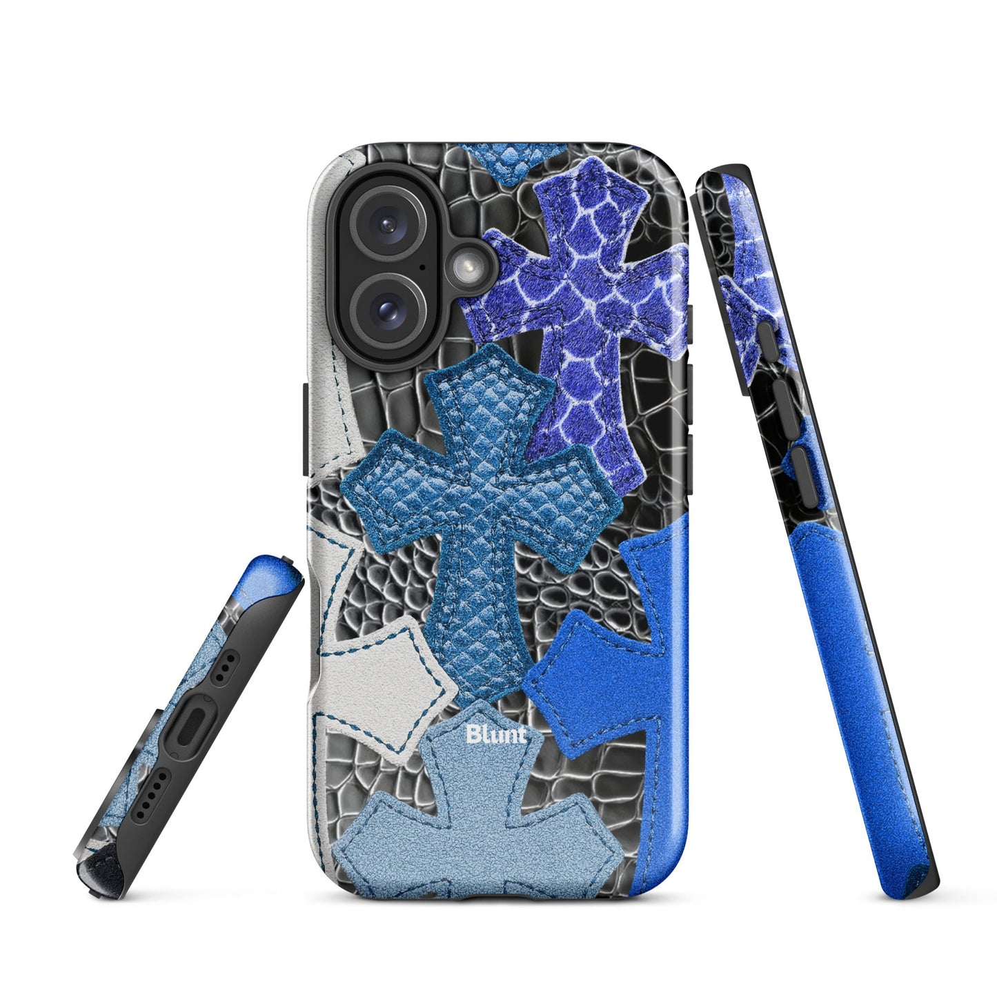 Leather Cross iPhone Case - Blunt Cases