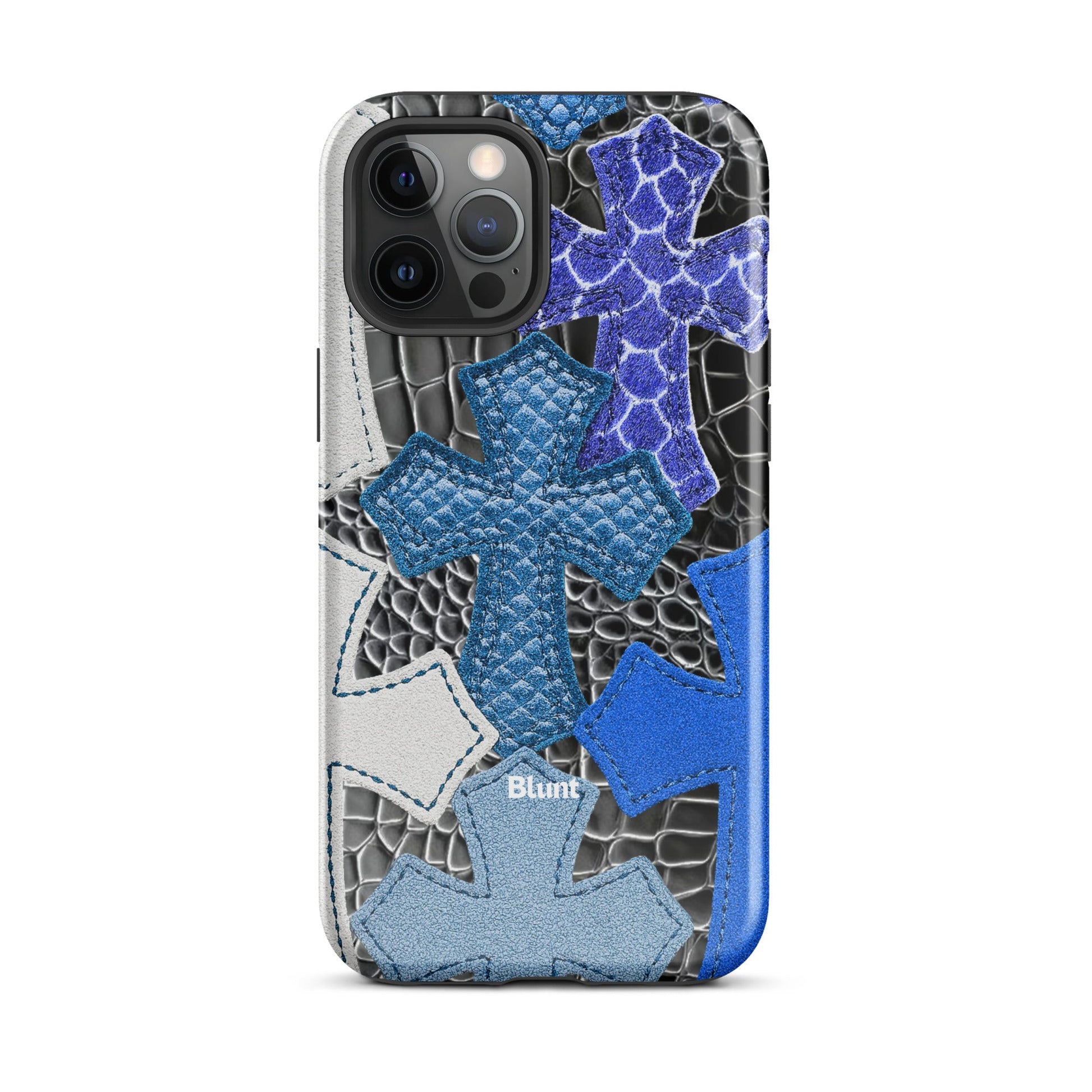 Leather Cross iPhone Case - Blunt Cases