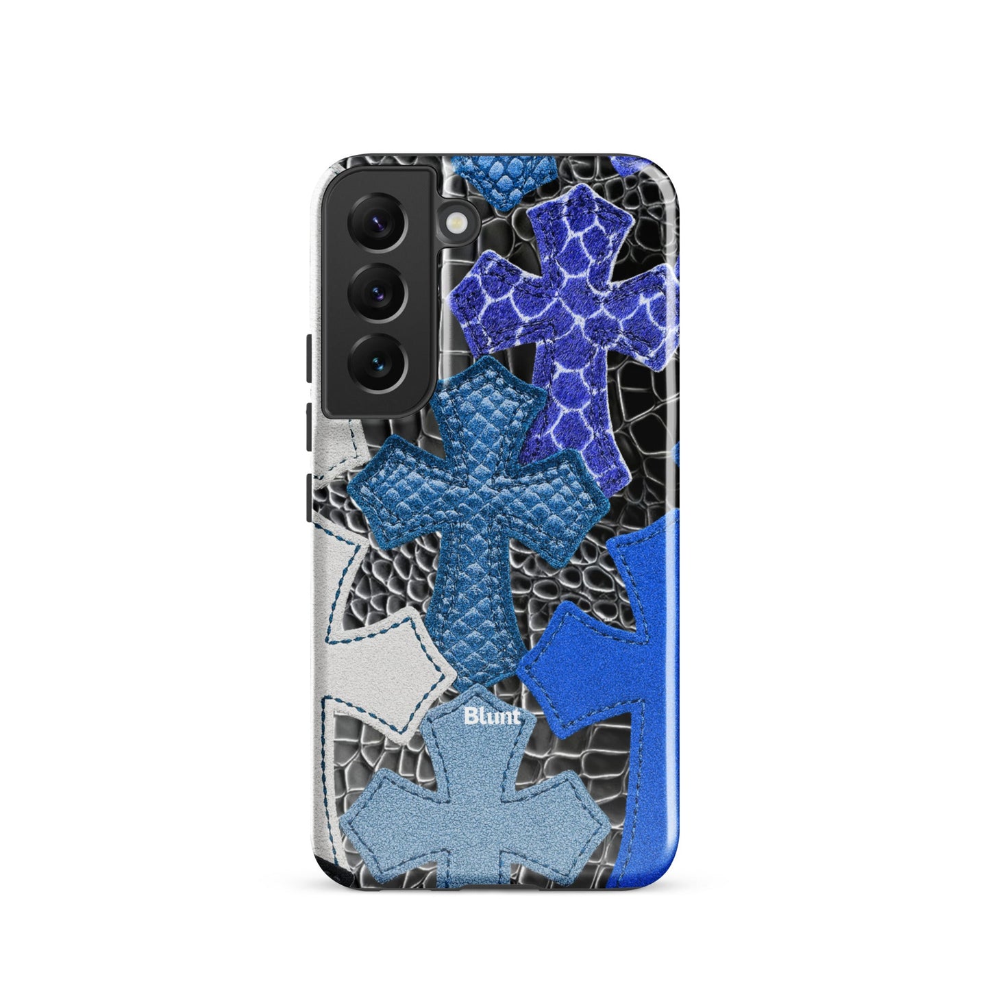 Leather Cross Samsung Case - Blunt Cases