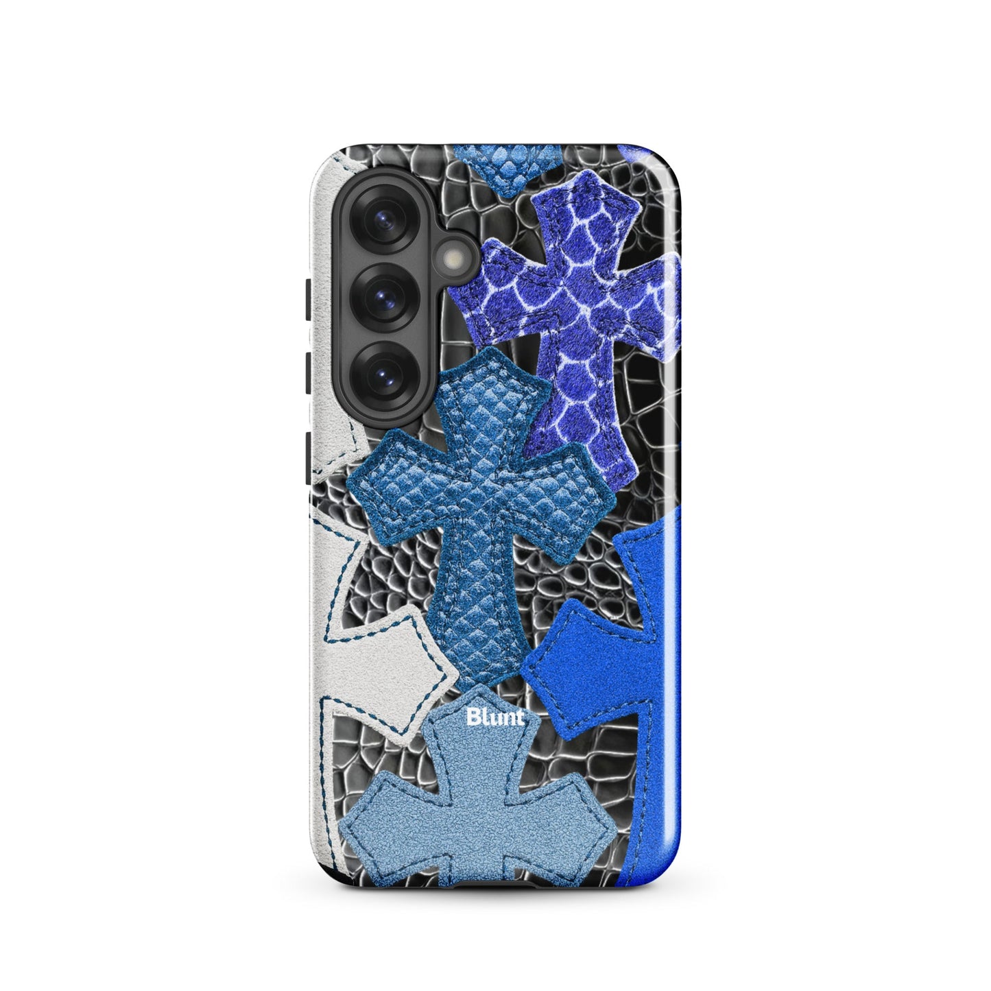 Leather Cross Samsung Case - Blunt Cases