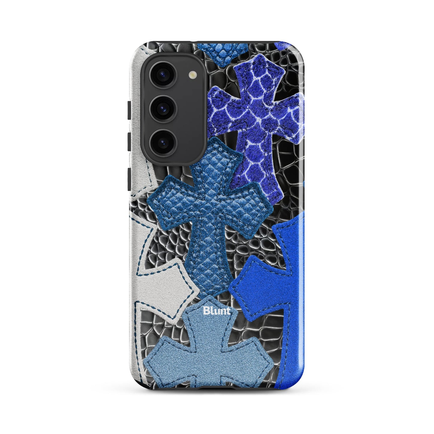 Leather Cross Samsung Case - Blunt Cases