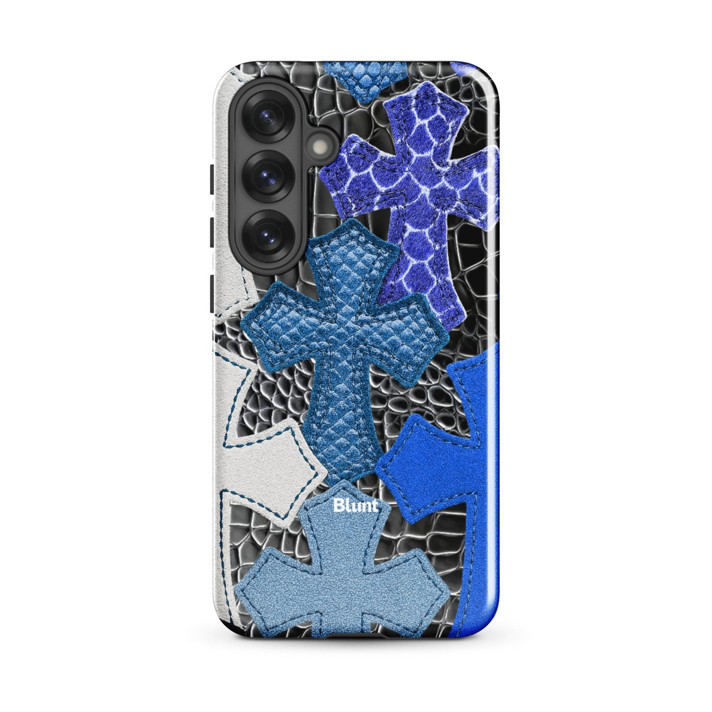 Leather Cross Samsung Case - Blunt Cases