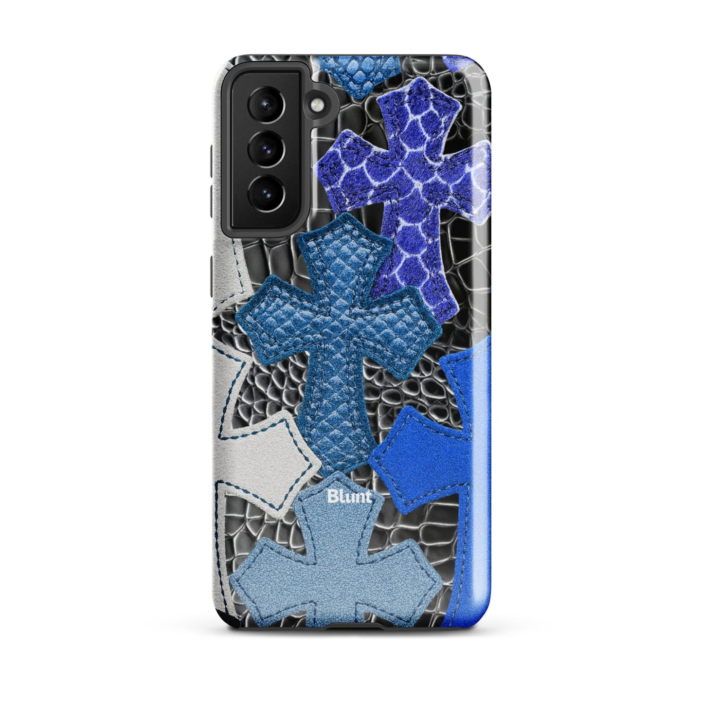 Leather Cross Samsung Case - Blunt Cases