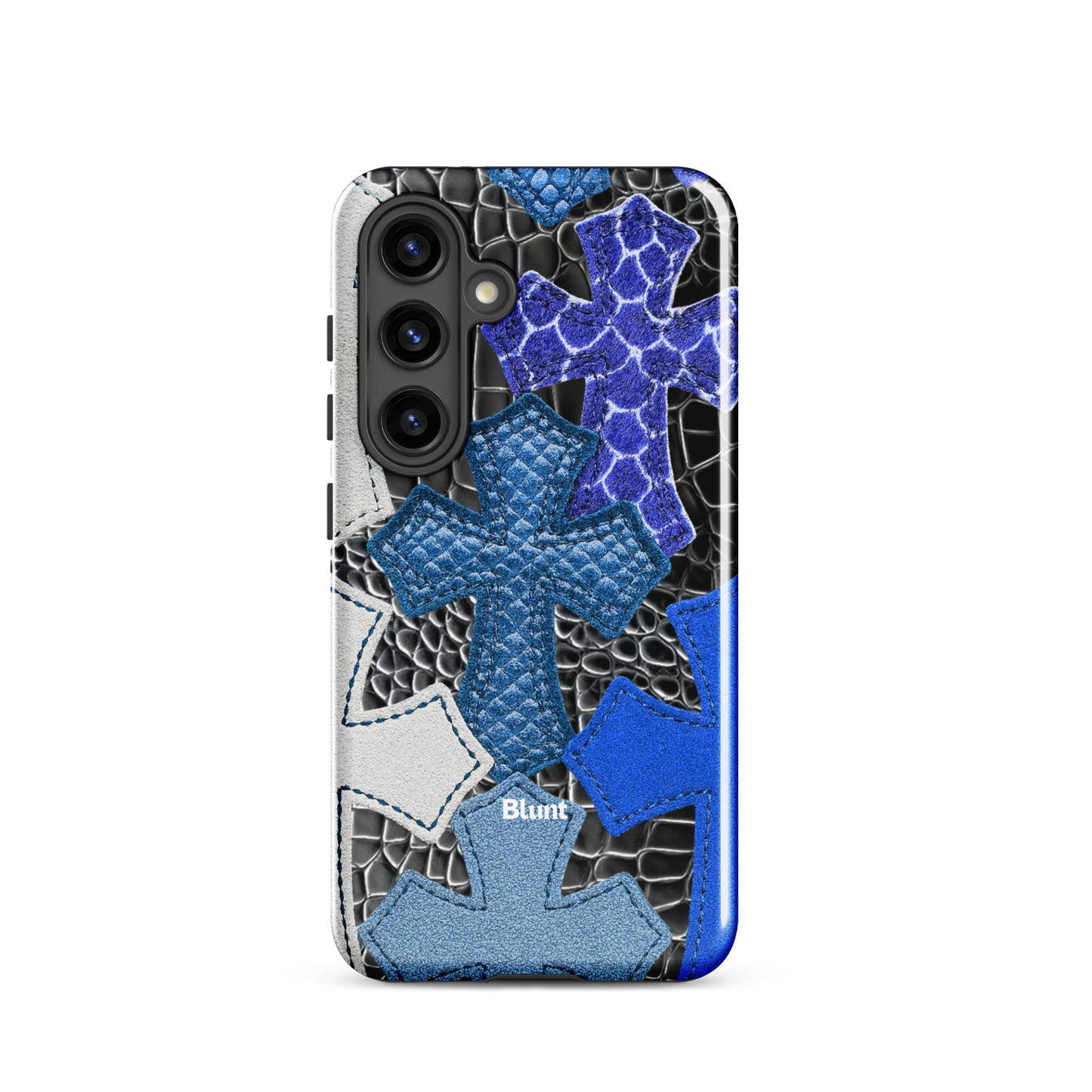 Leather Cross Samsung Case - Blunt Cases