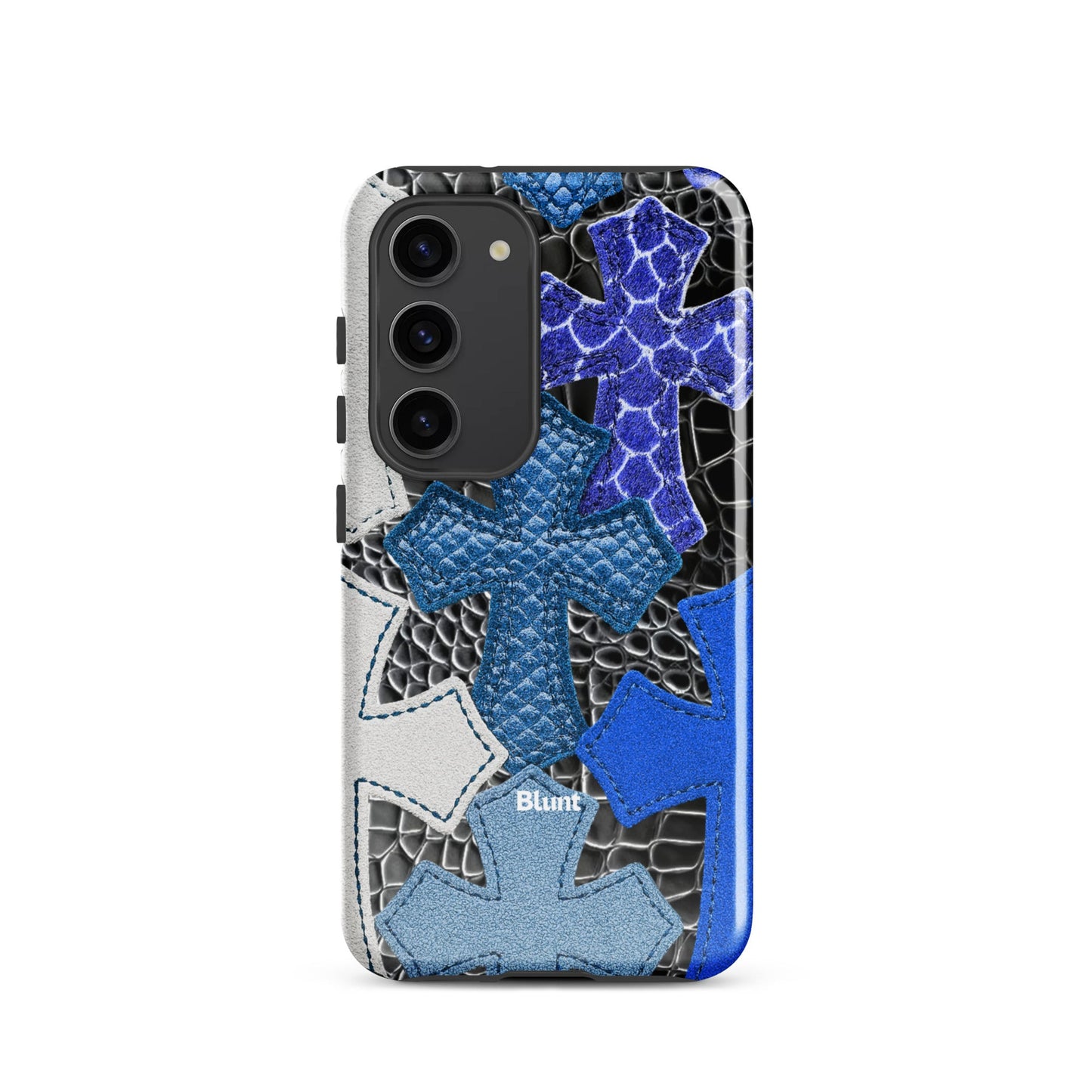 Leather Cross Samsung Case - Blunt Cases