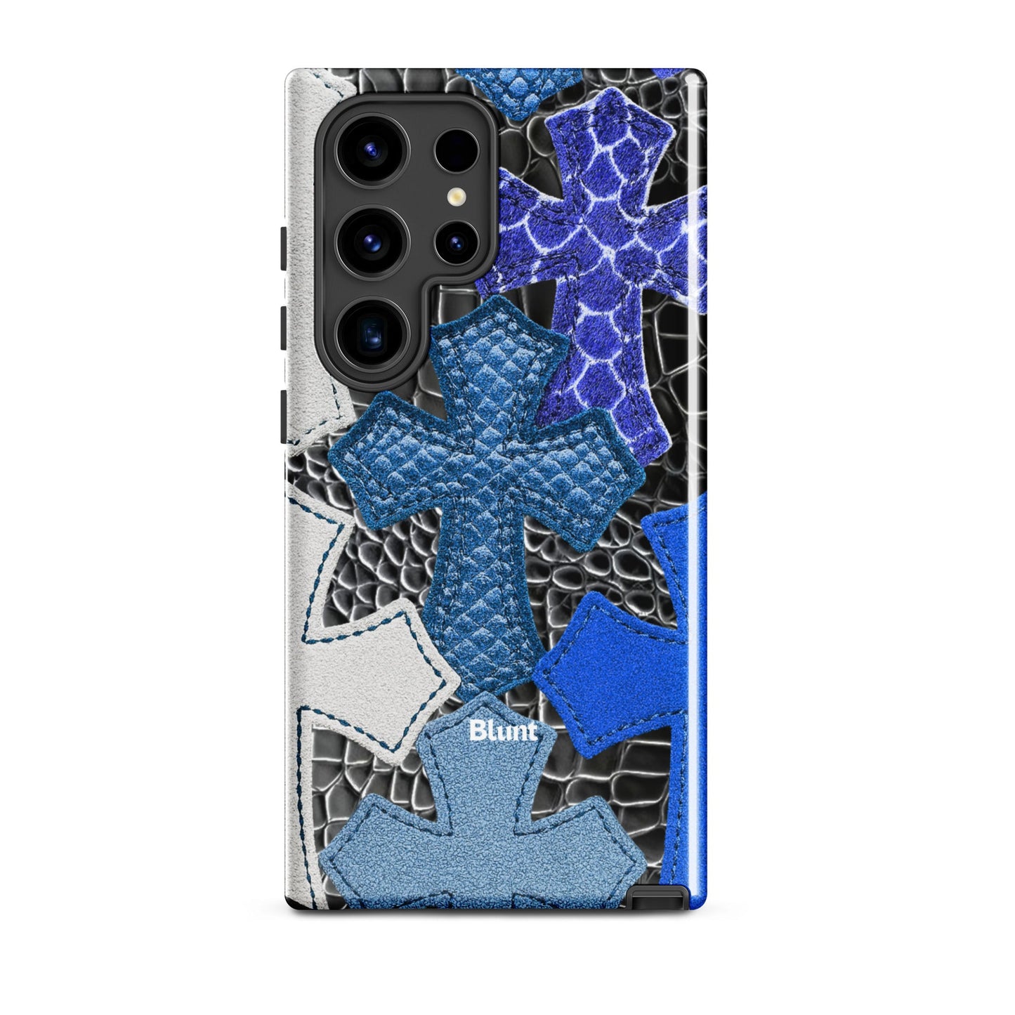 Leather Cross Samsung Case - Blunt Cases