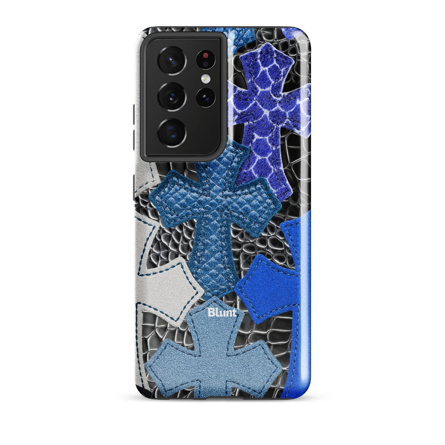 Leather Cross Samsung Case - Blunt Cases