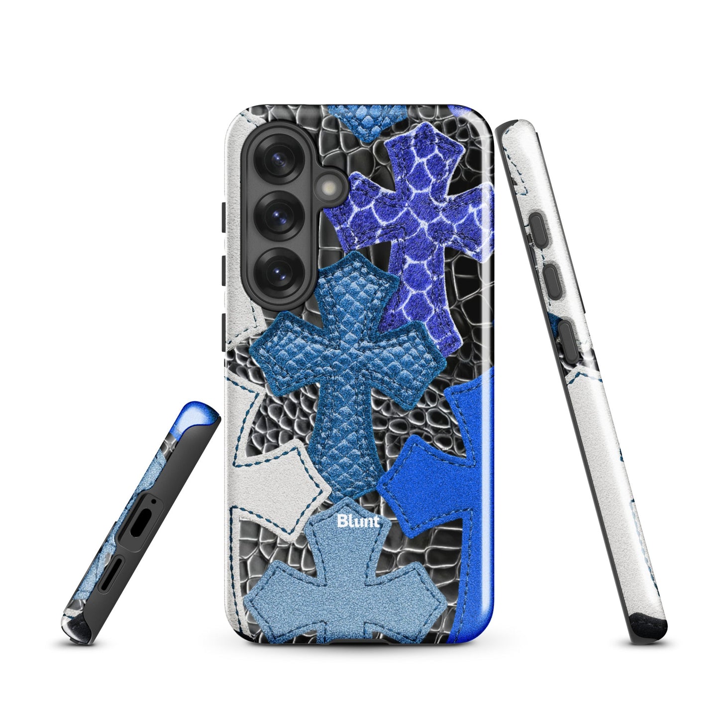 Leather Cross Samsung Case - Blunt Cases