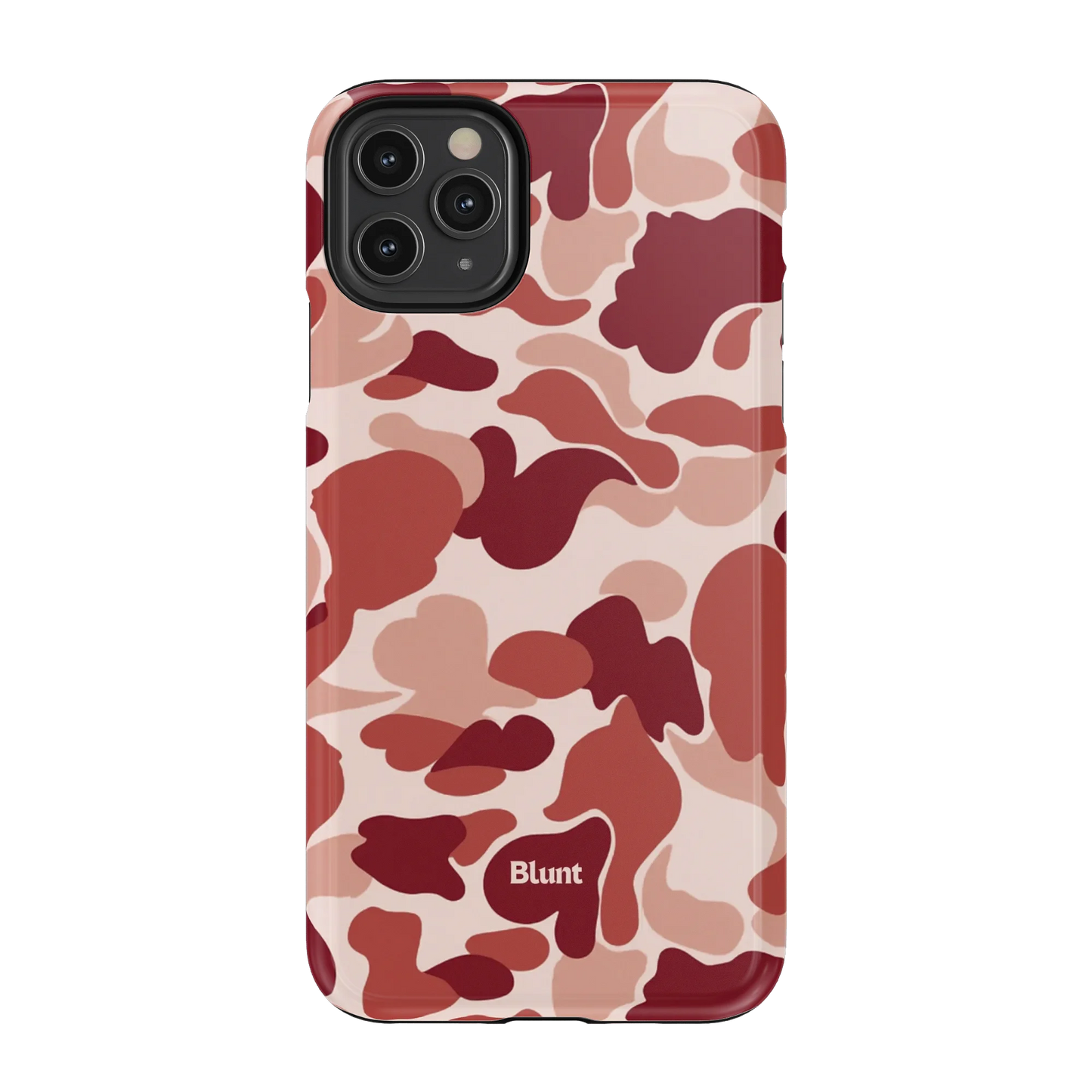 Reddish Camo iPhone Case