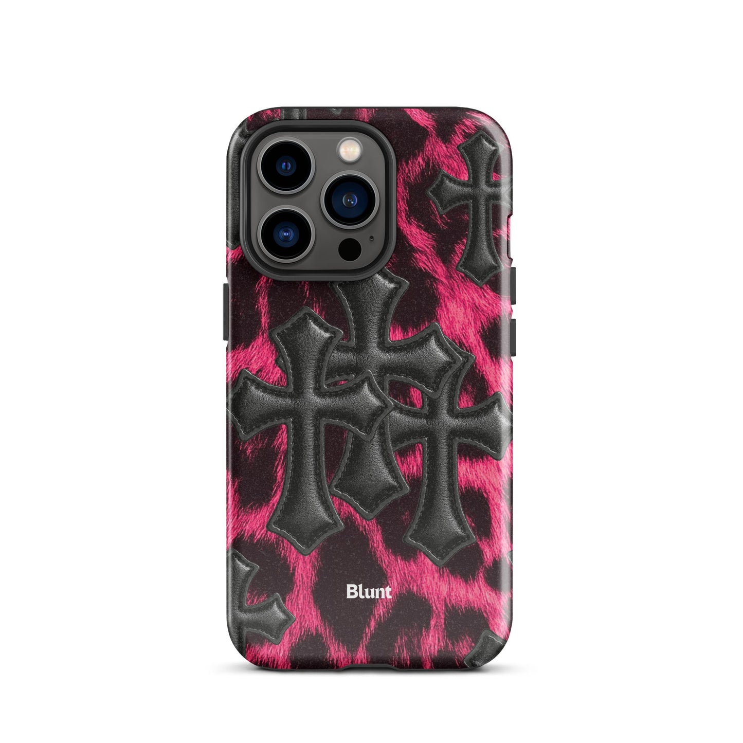 Leopard Cross iPhone Case - Blunt Cases