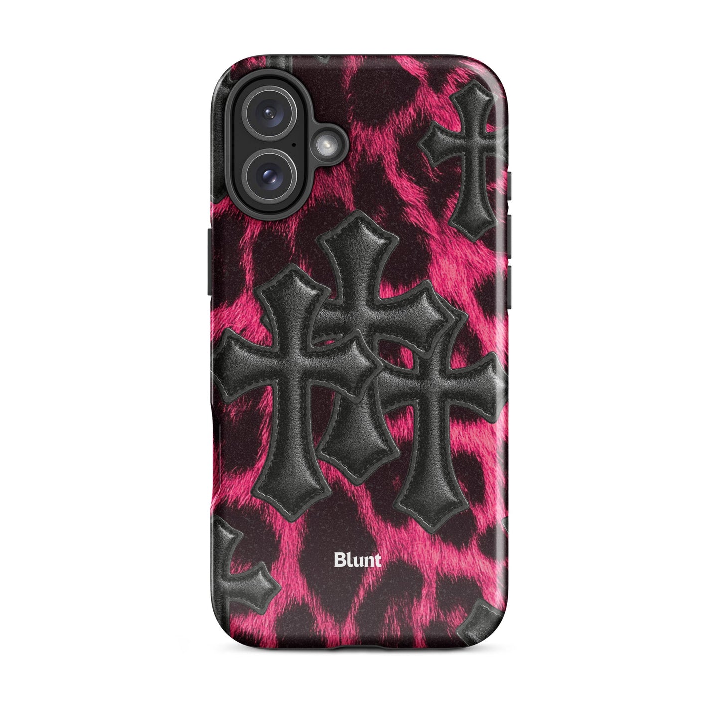 Leopard Cross iPhone Case - Blunt Cases