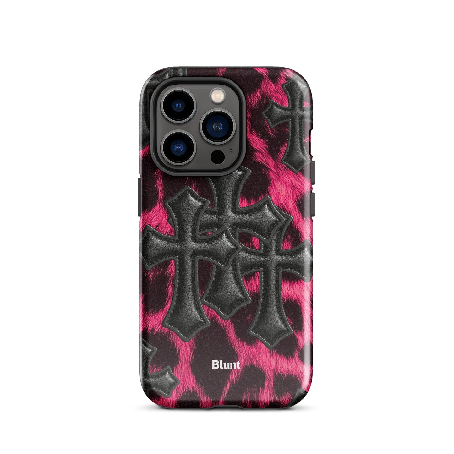Leopard Cross iPhone Case - Blunt Cases