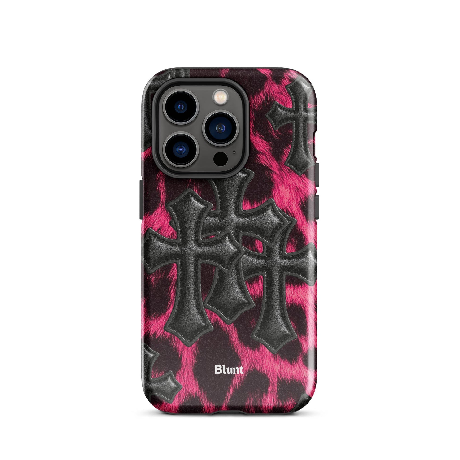 Leopard Cross iPhone Case - Blunt Cases