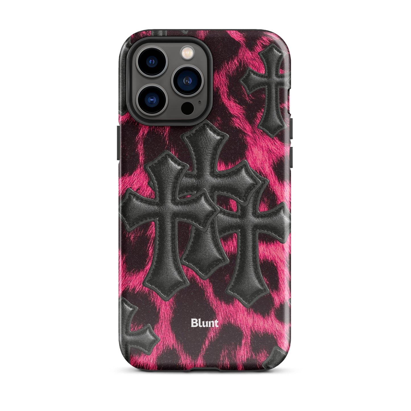Leopard Cross iPhone Case - Blunt Cases