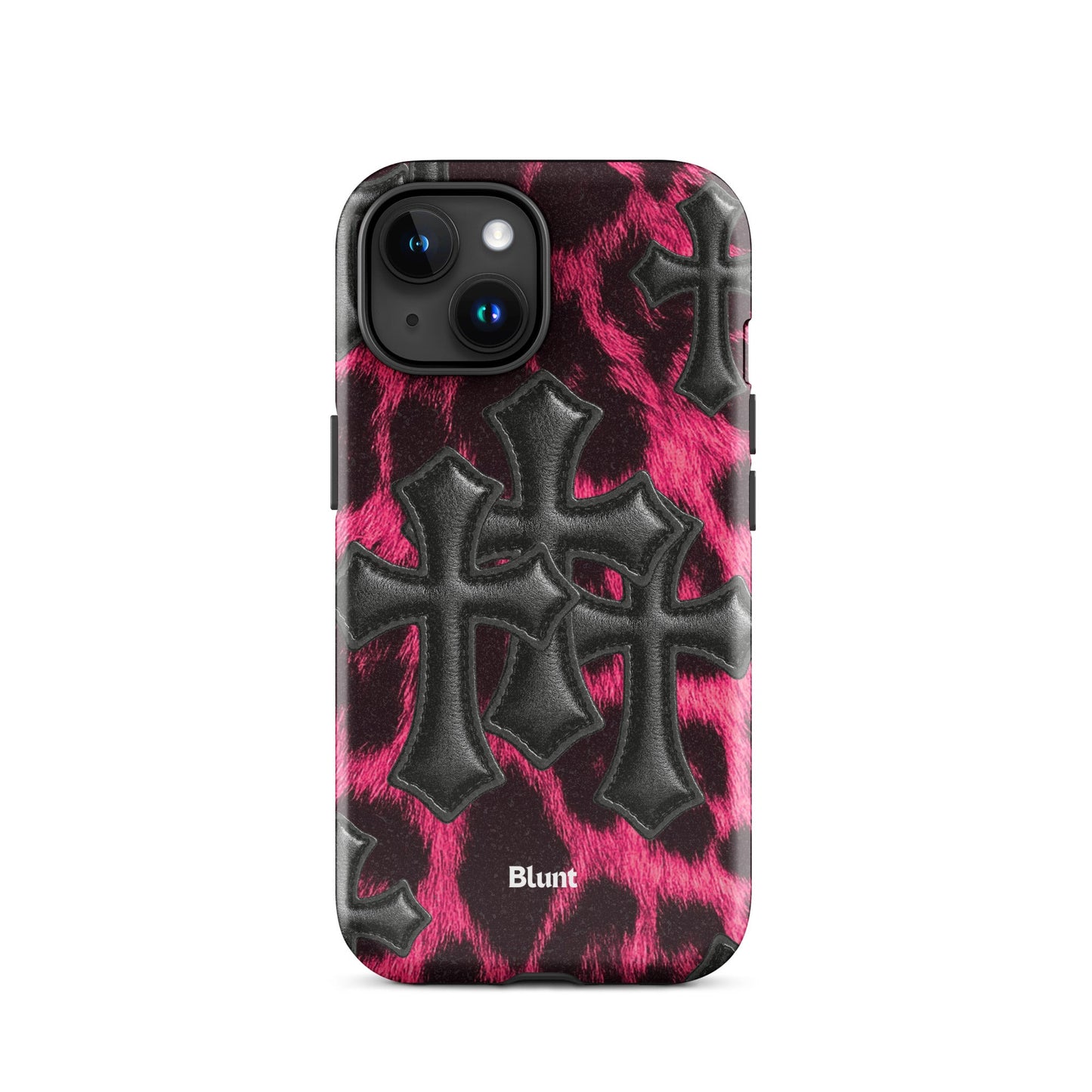 Leopard Cross iPhone Case - Blunt Cases