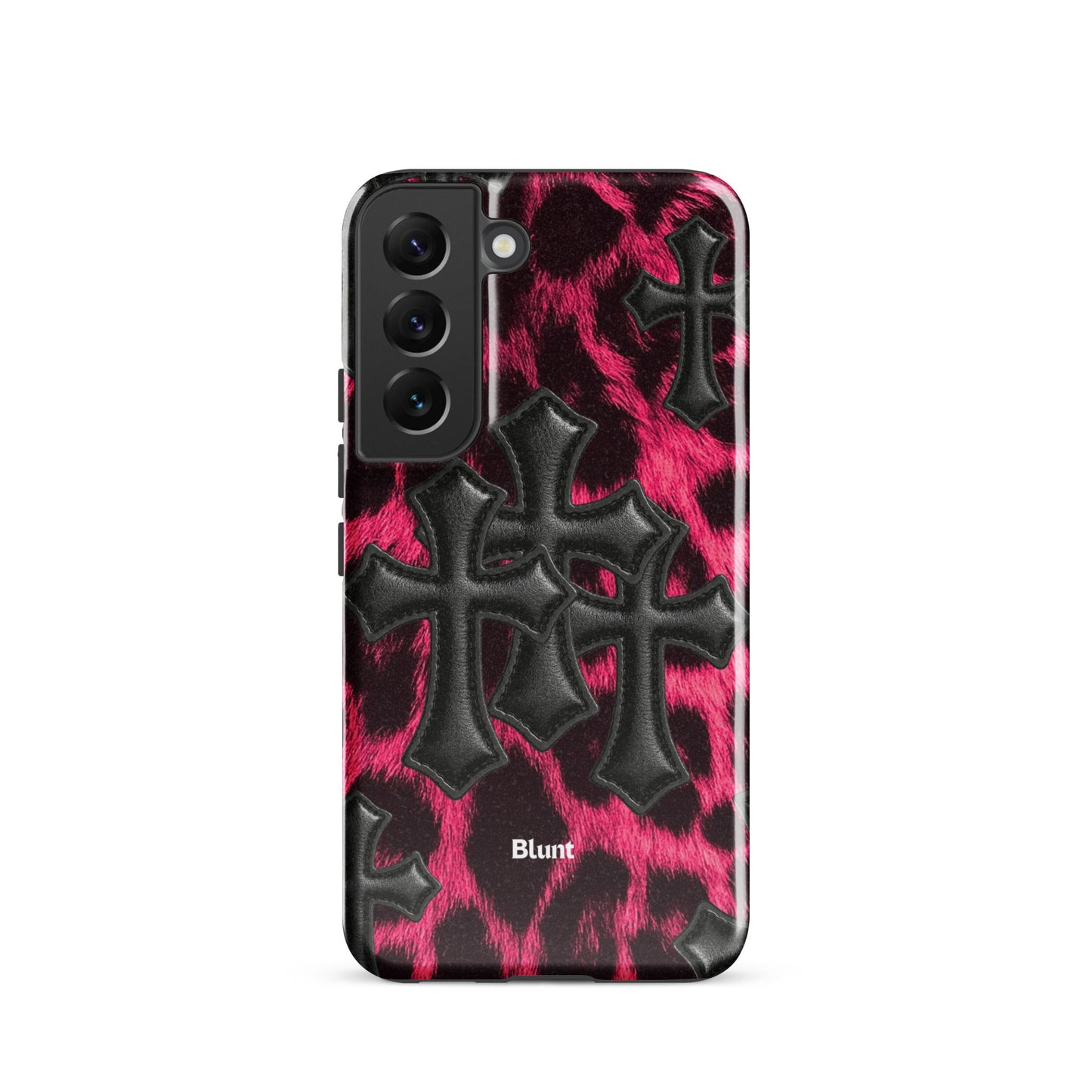 Leopard Cross Samsung Case - Blunt Cases