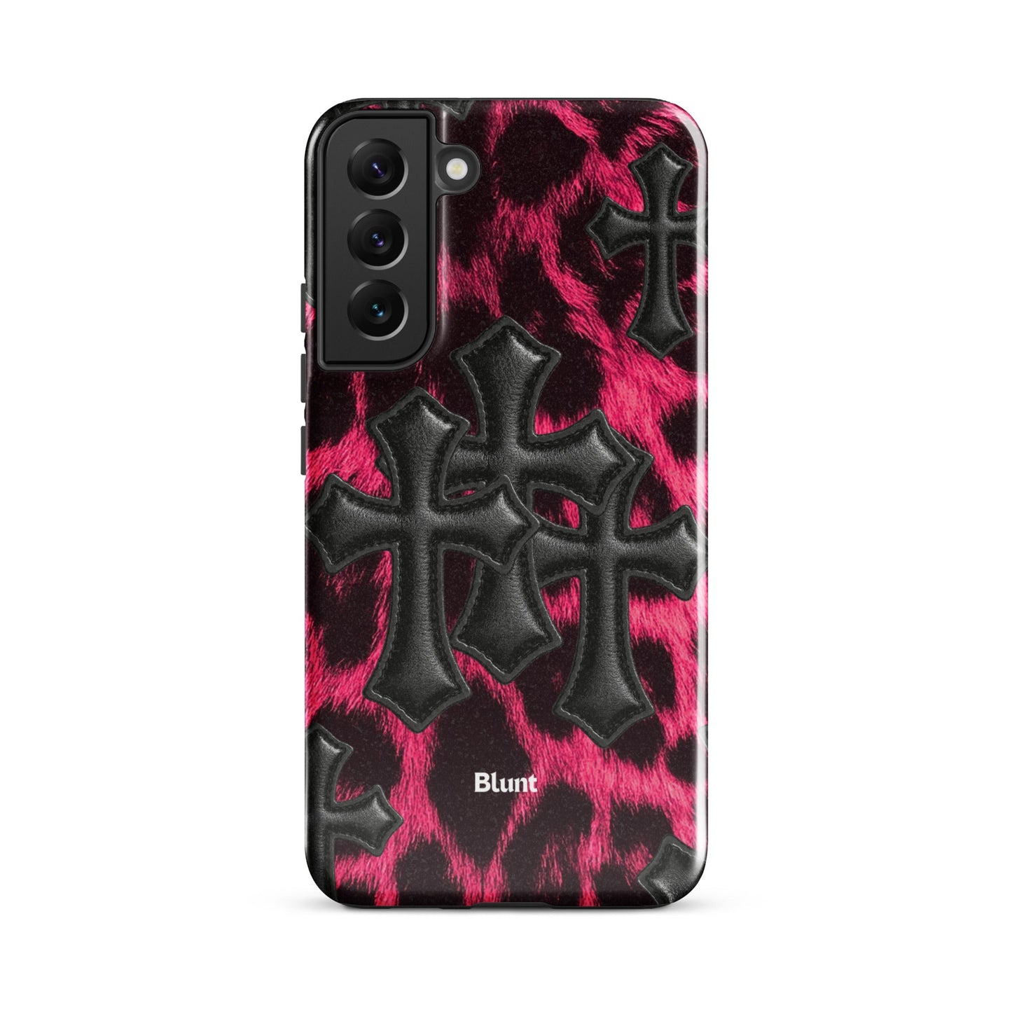 Leopard Cross Samsung Case - Blunt Cases
