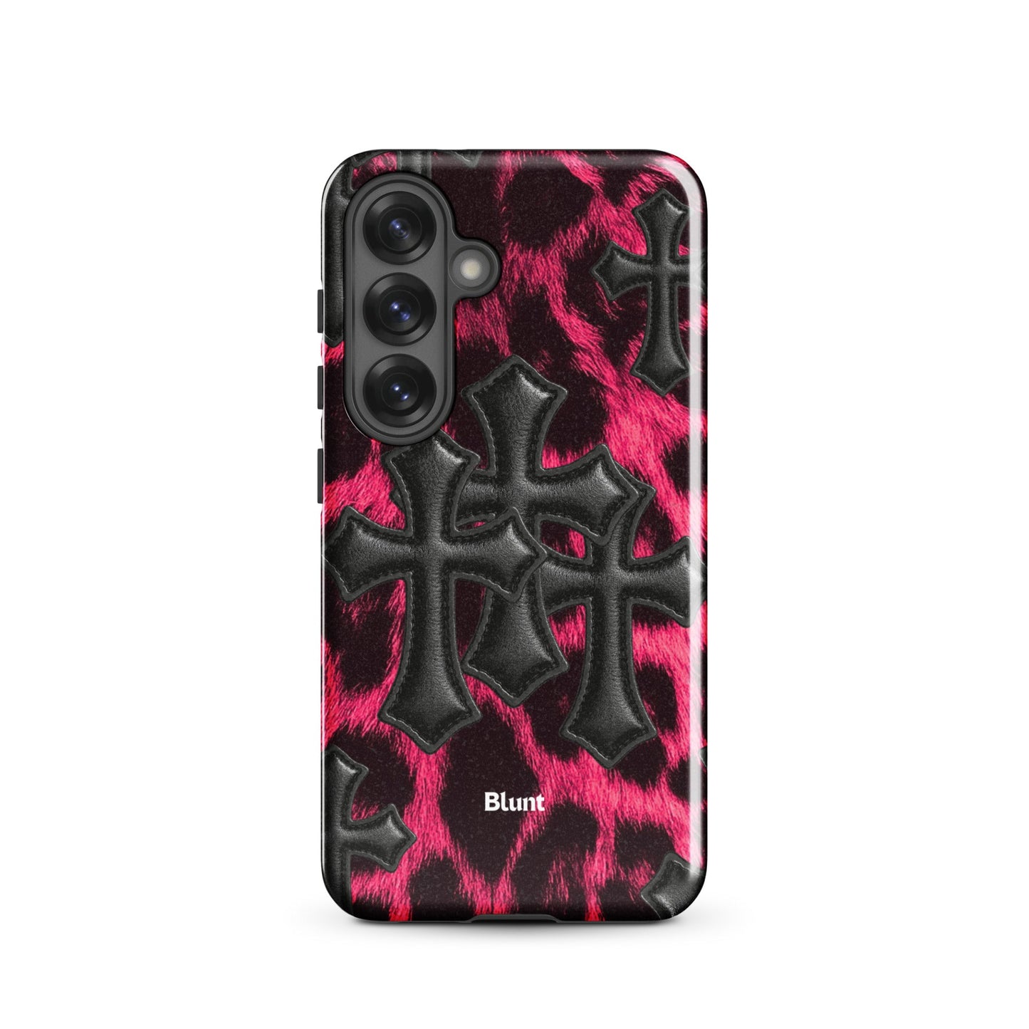 Leopard Cross Samsung Case - Blunt Cases