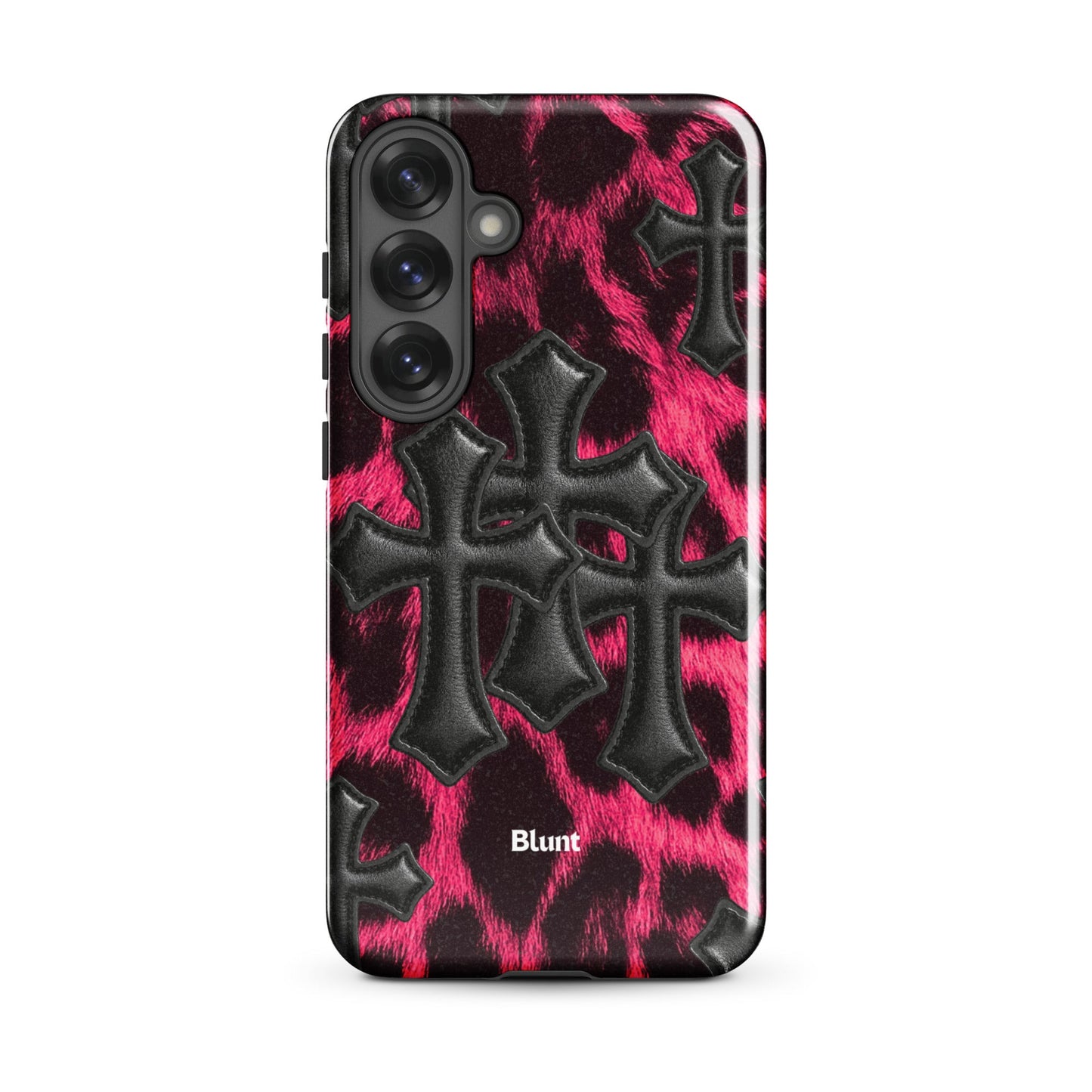 Leopard Cross Samsung Case - Blunt Cases