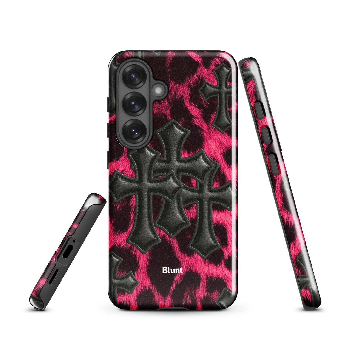Leopard Cross Samsung Case - Blunt Cases