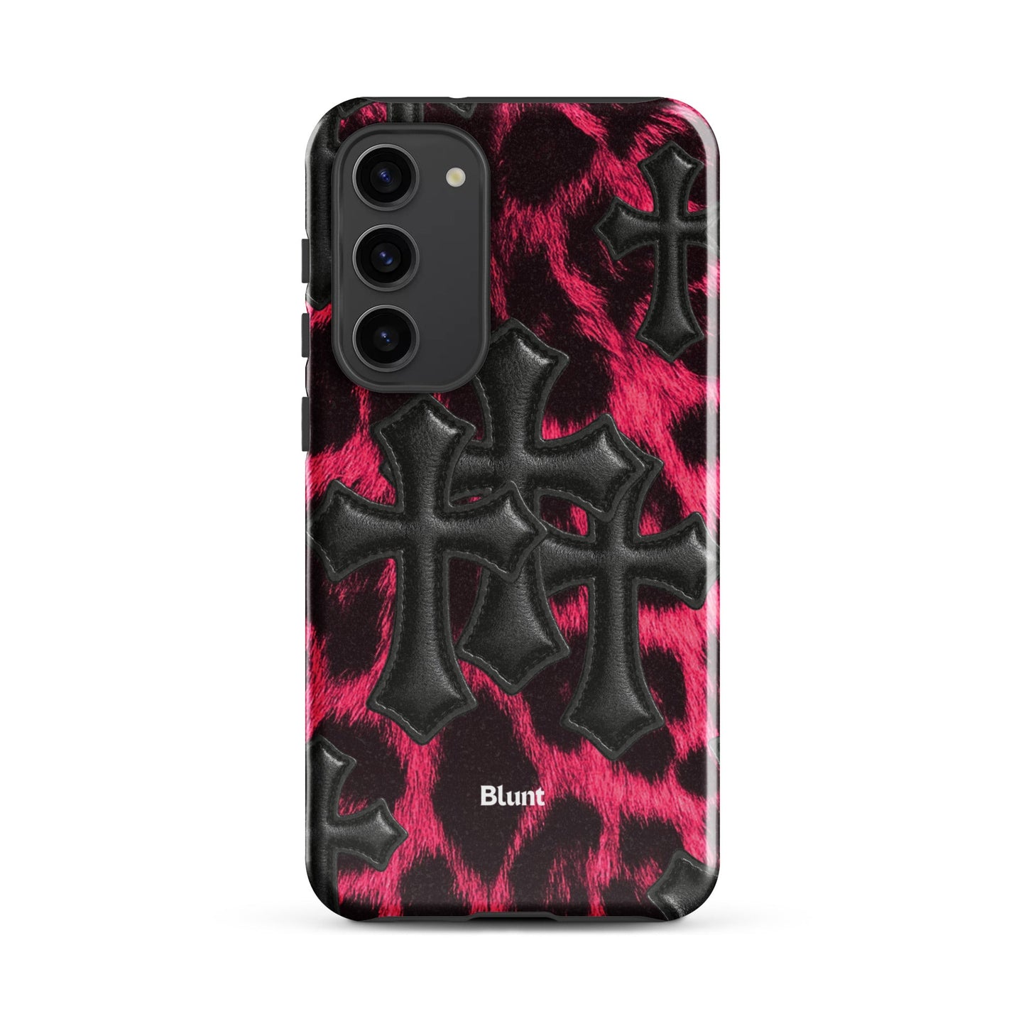 Leopard Cross Samsung Case - Blunt Cases