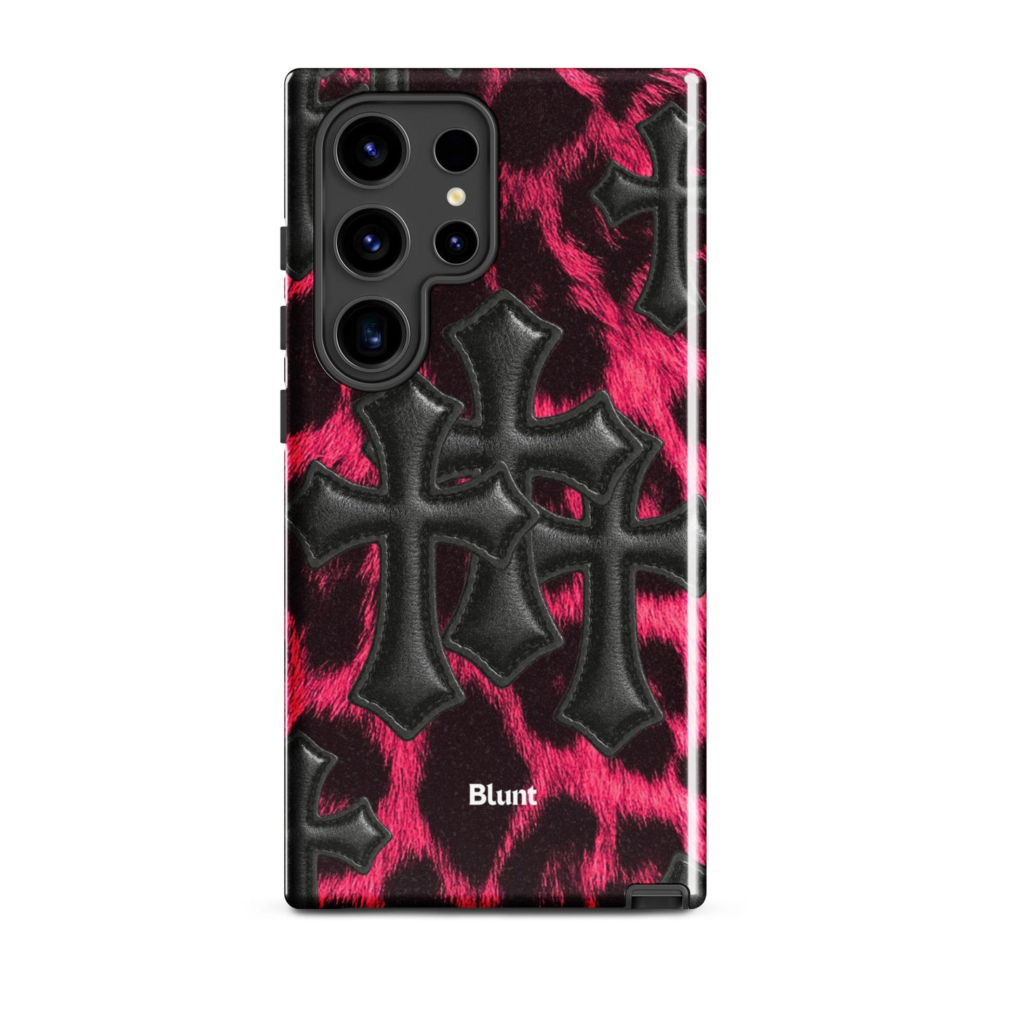 Leopard Cross Samsung Case - Blunt Cases
