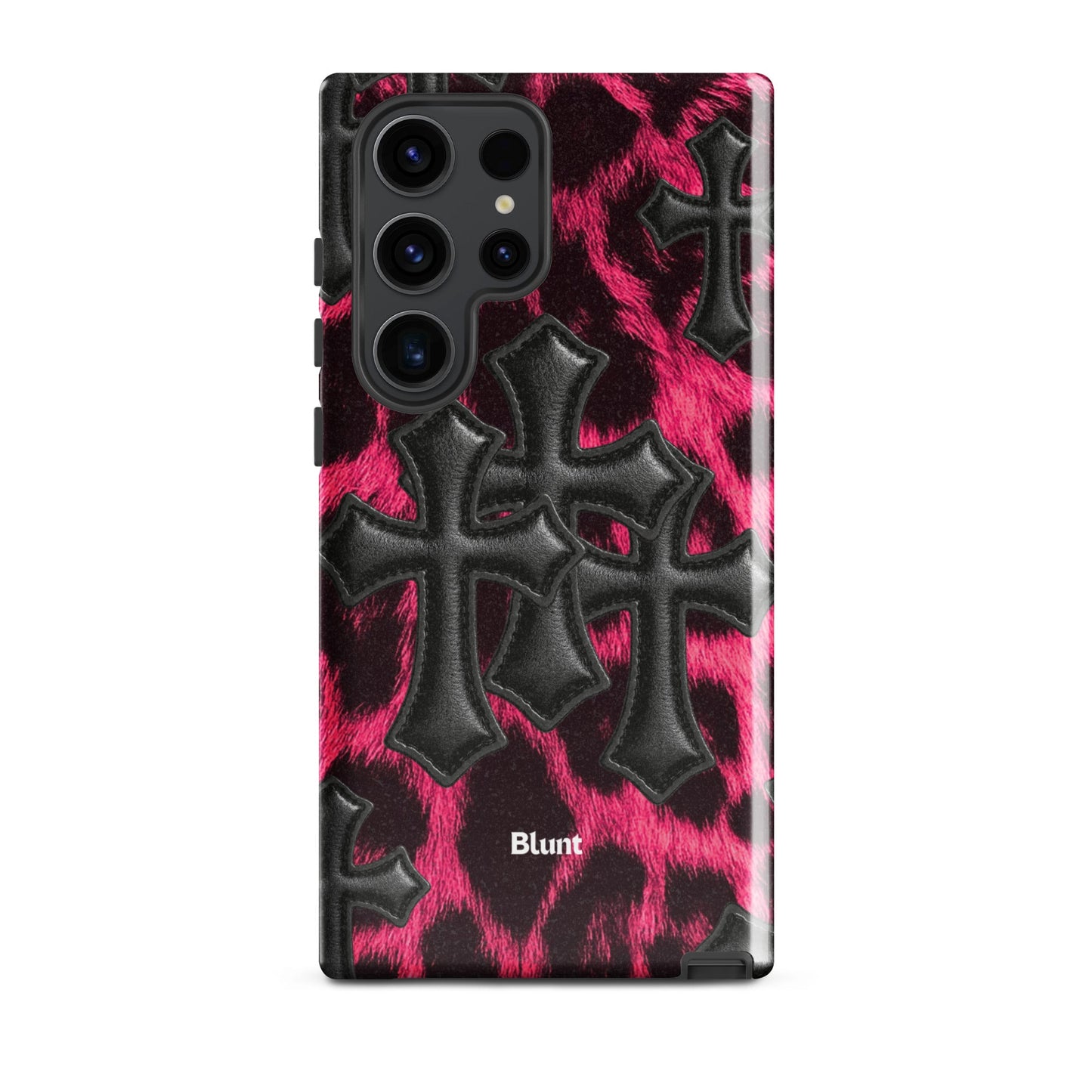 Leopard Cross Samsung Case - Blunt Cases