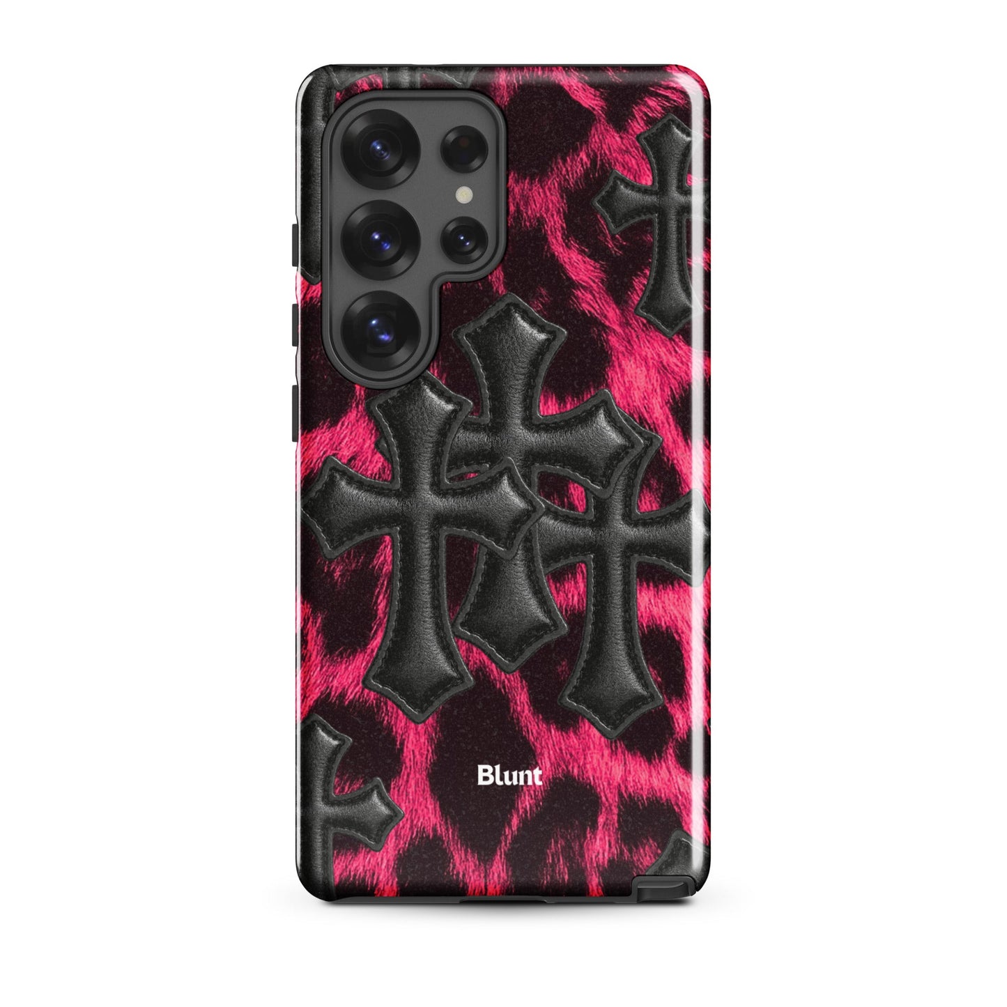 Leopard Cross Samsung Case - Blunt Cases