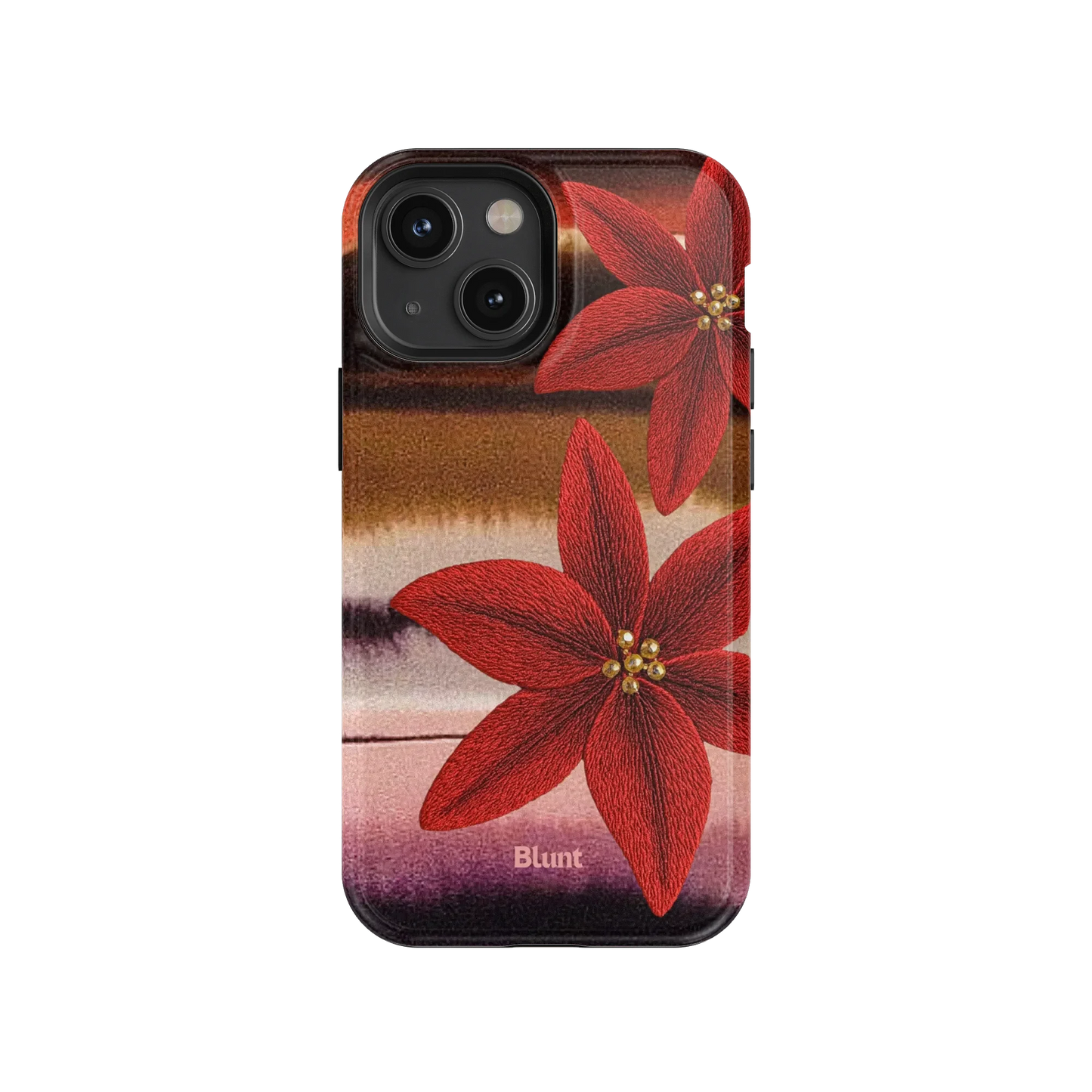 Crimson Bloom iPhone Case