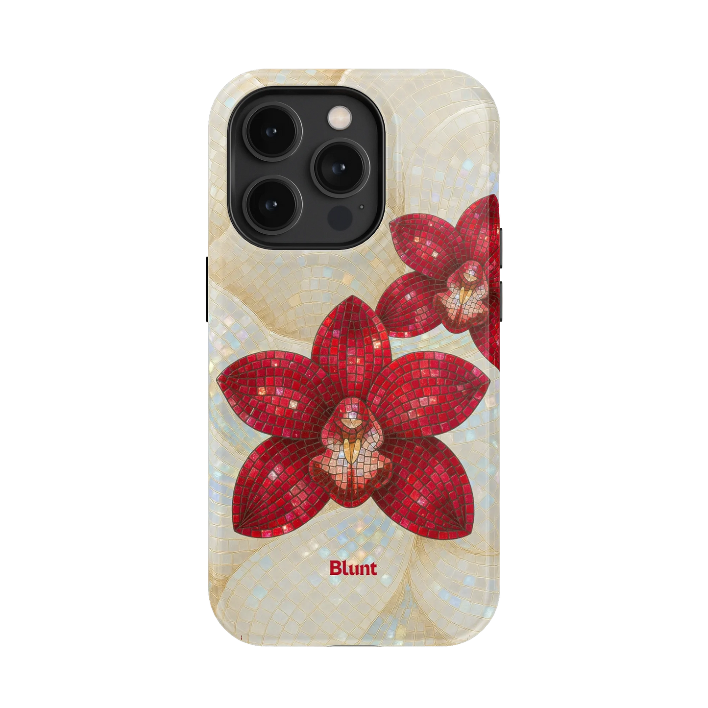 Crimson Orchid iPhone Case