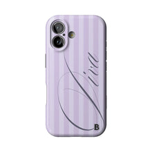 Lilac Retro Diva Statement iPhone Case