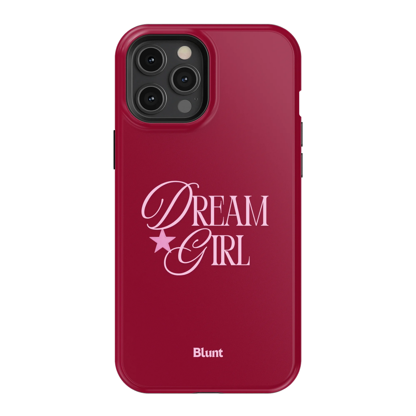 Dream Girl Maroon iPhone Case