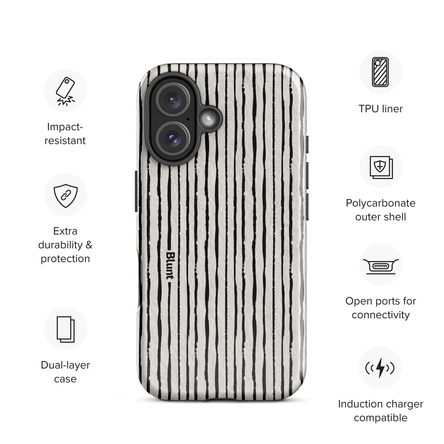 Lines iPhone Case - Blunt Cases