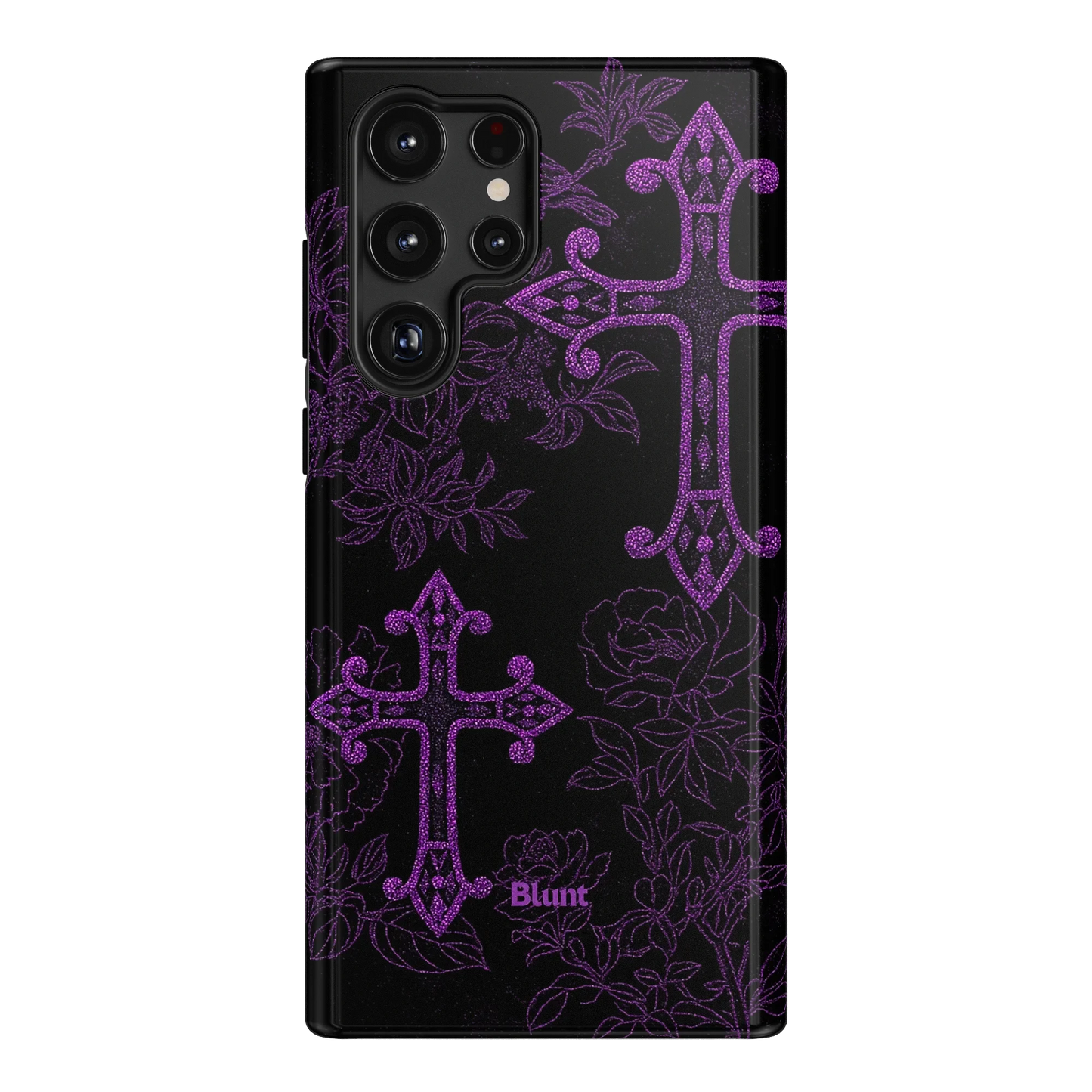 Purple Cross Samsung Case