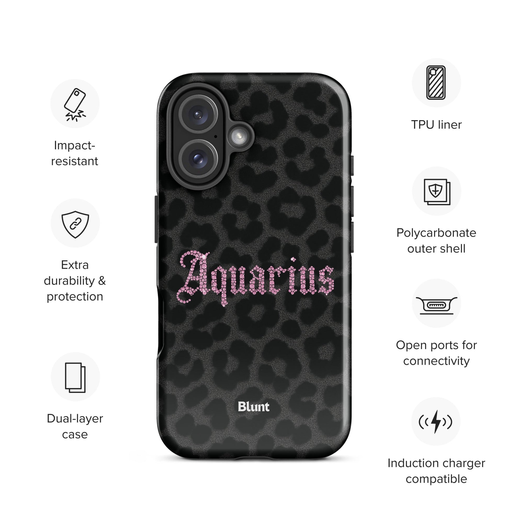 Love Aquarius iPhone Case - Blunt Cases