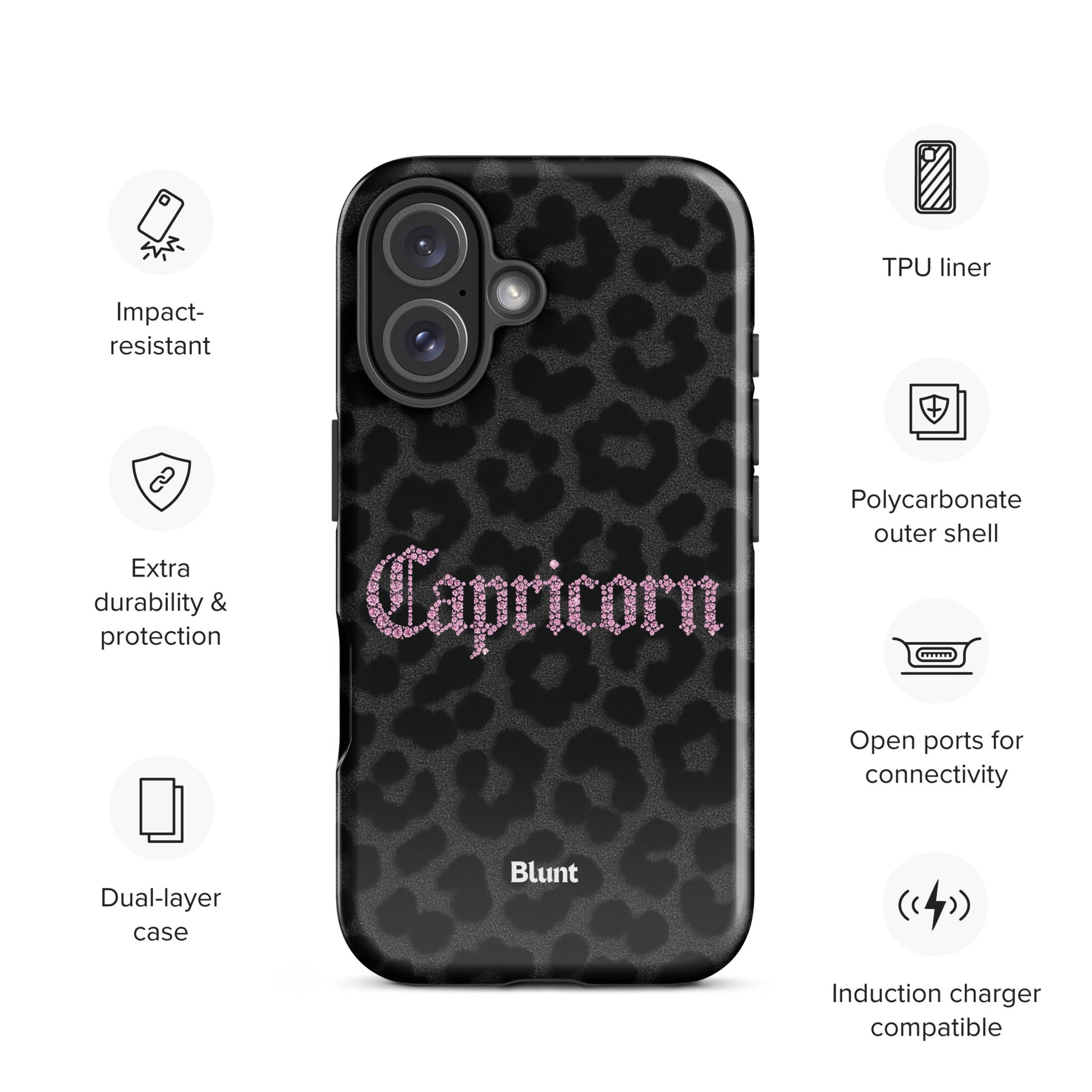 Love Capricorn iPhone Case - Blunt Cases