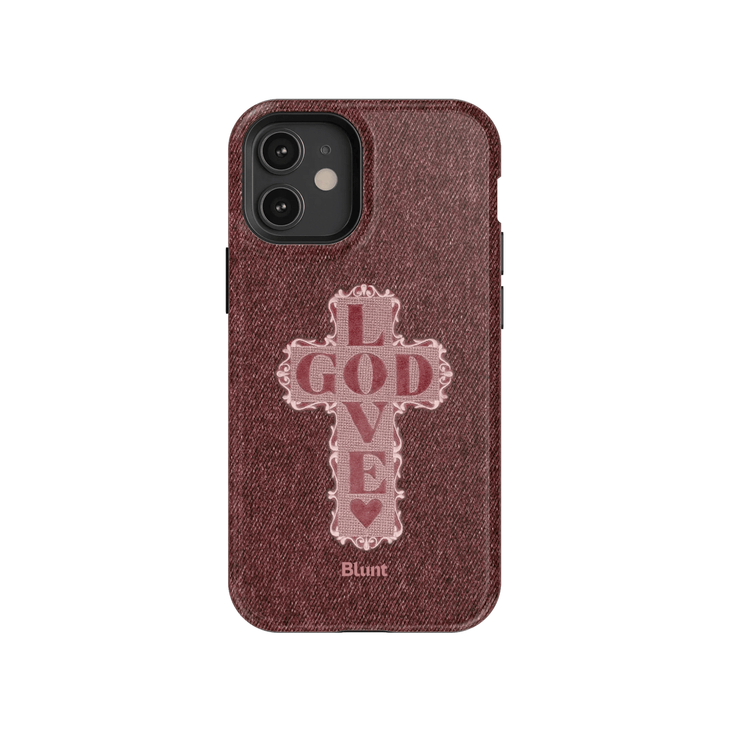 Love God Pink Cross iPhone Case - Blunt Cases