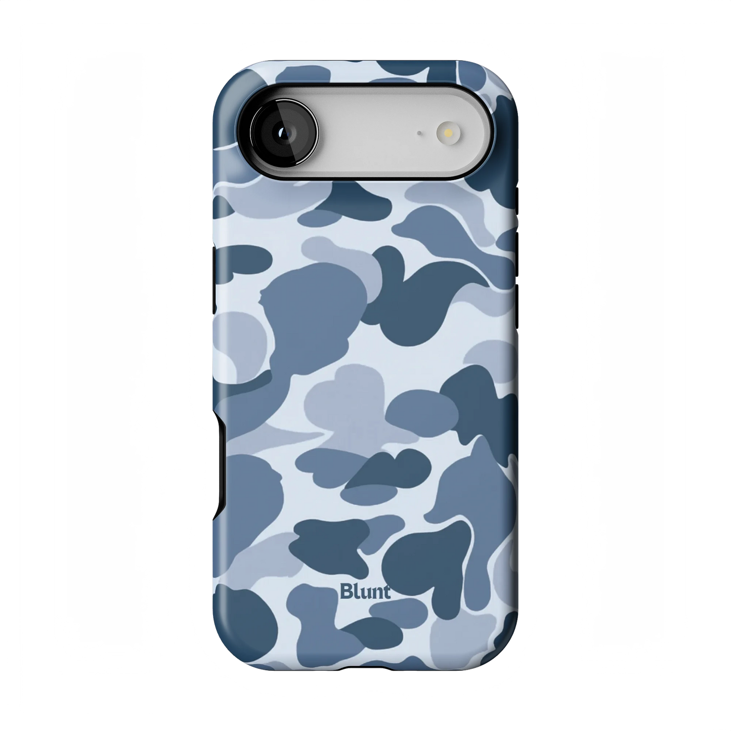 Bluish Camo iPhone Case