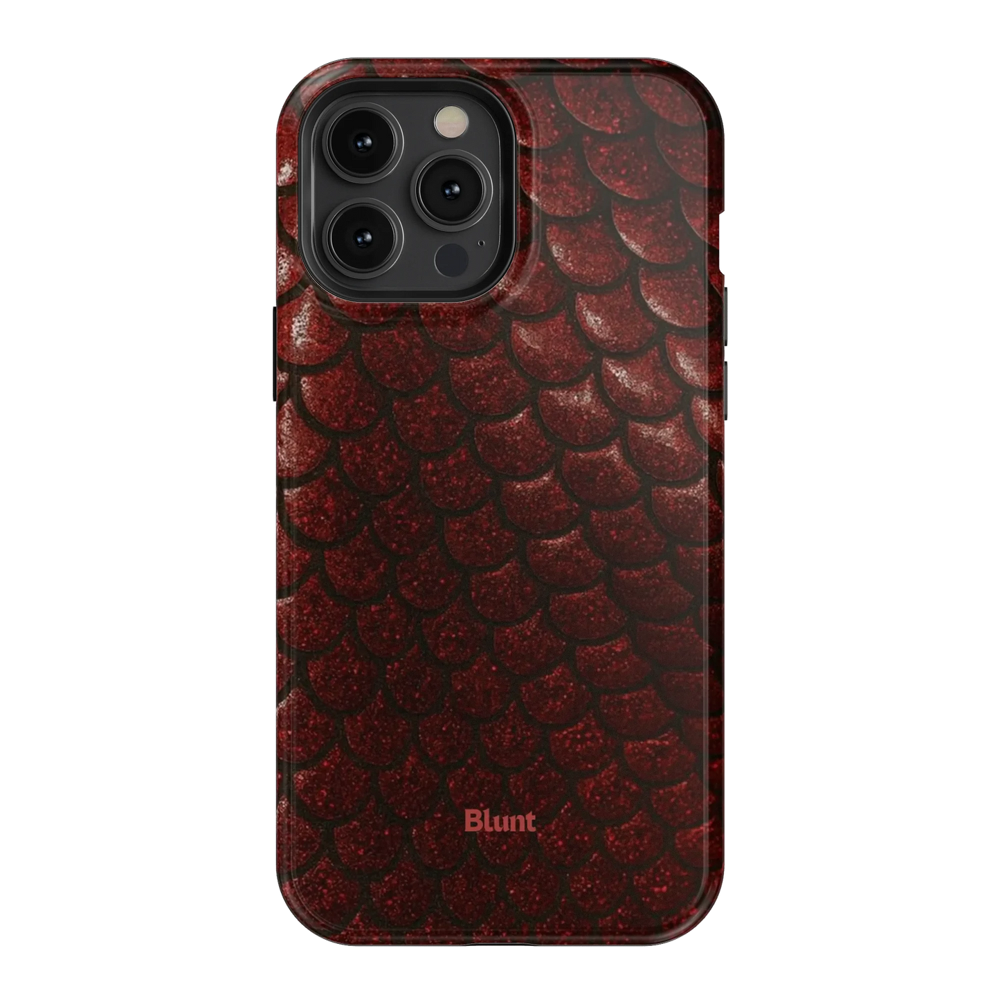 Crimson Depth iPhone Case