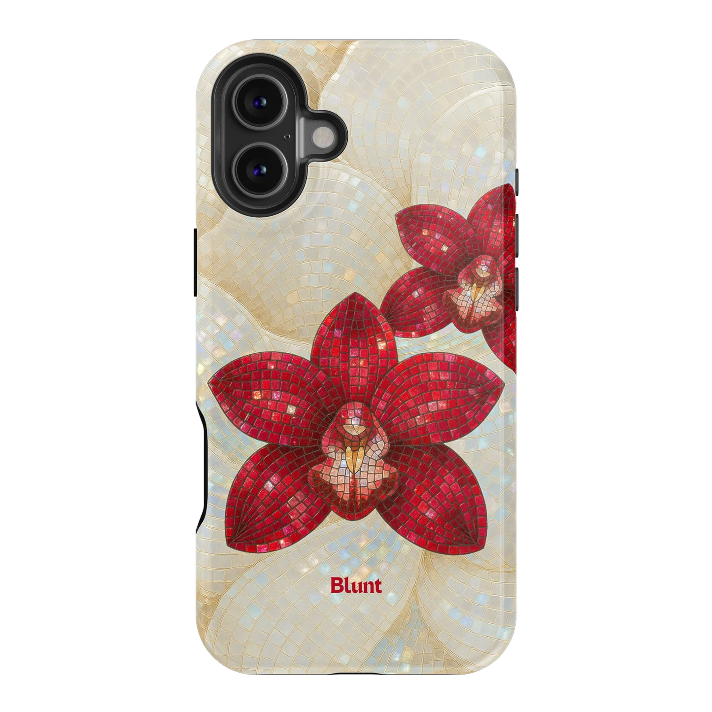 Crimson Orchid iPhone Case