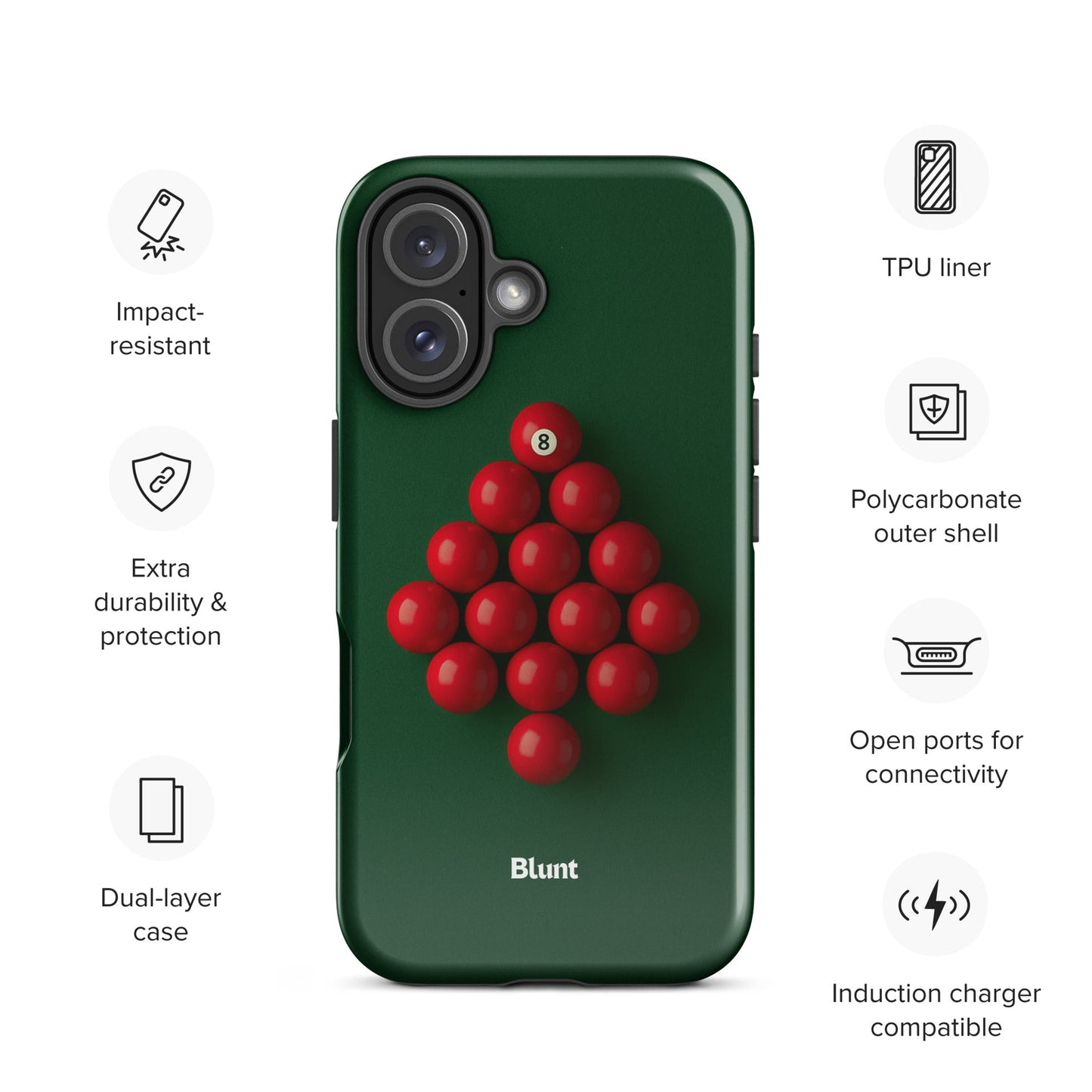 Lucky 8 iPhone Case - Blunt Cases