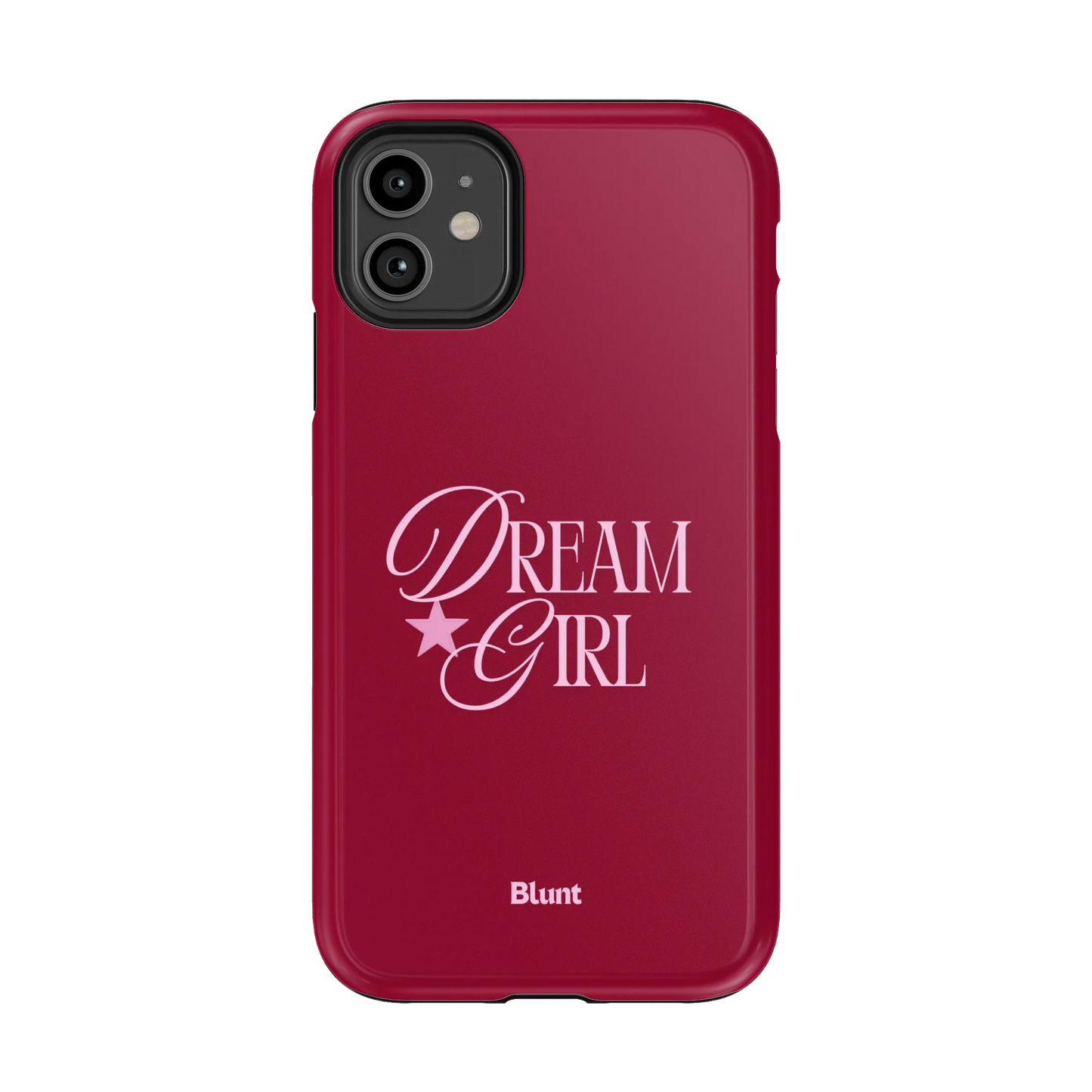 Dream Girl Maroon iPhone Case
