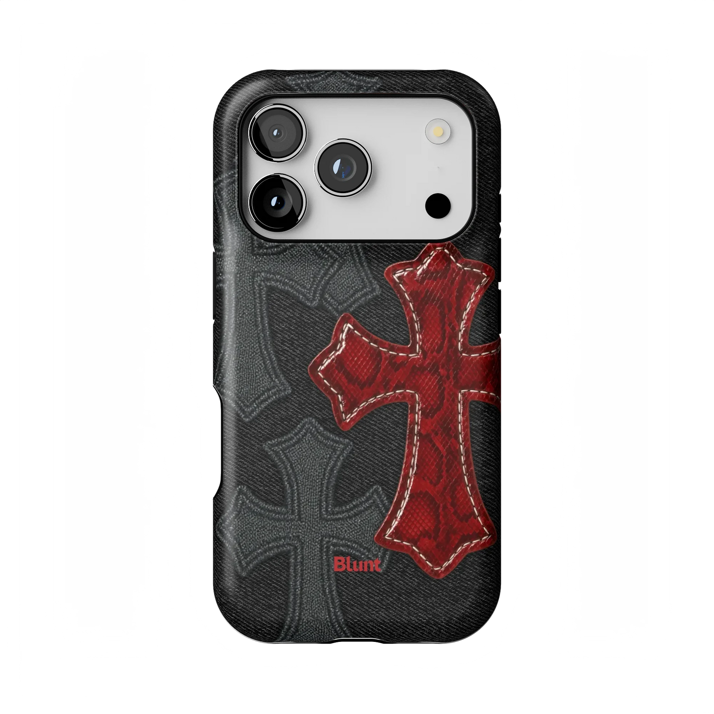 Crimson Cross iPhone Case
