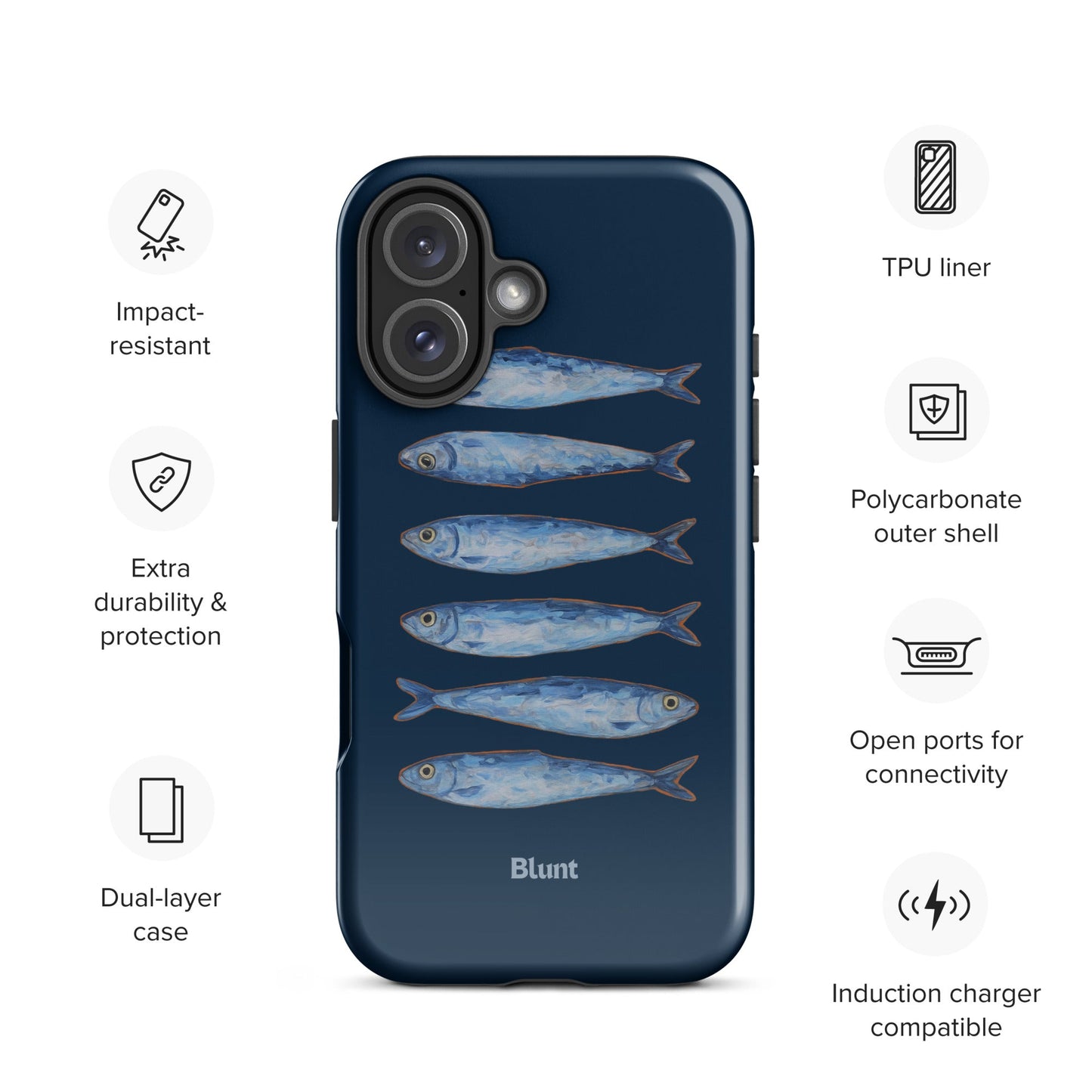 Mackerel iPhone Case - Blunt Cases