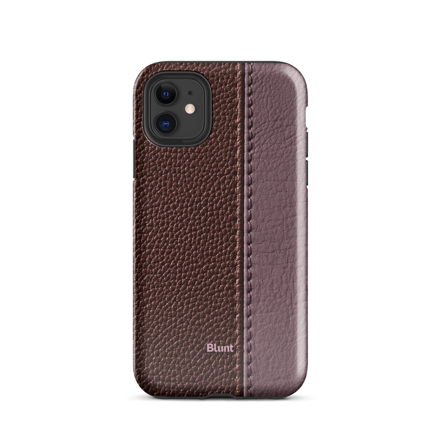 Maroon Grain iPhone Case - Blunt Cases